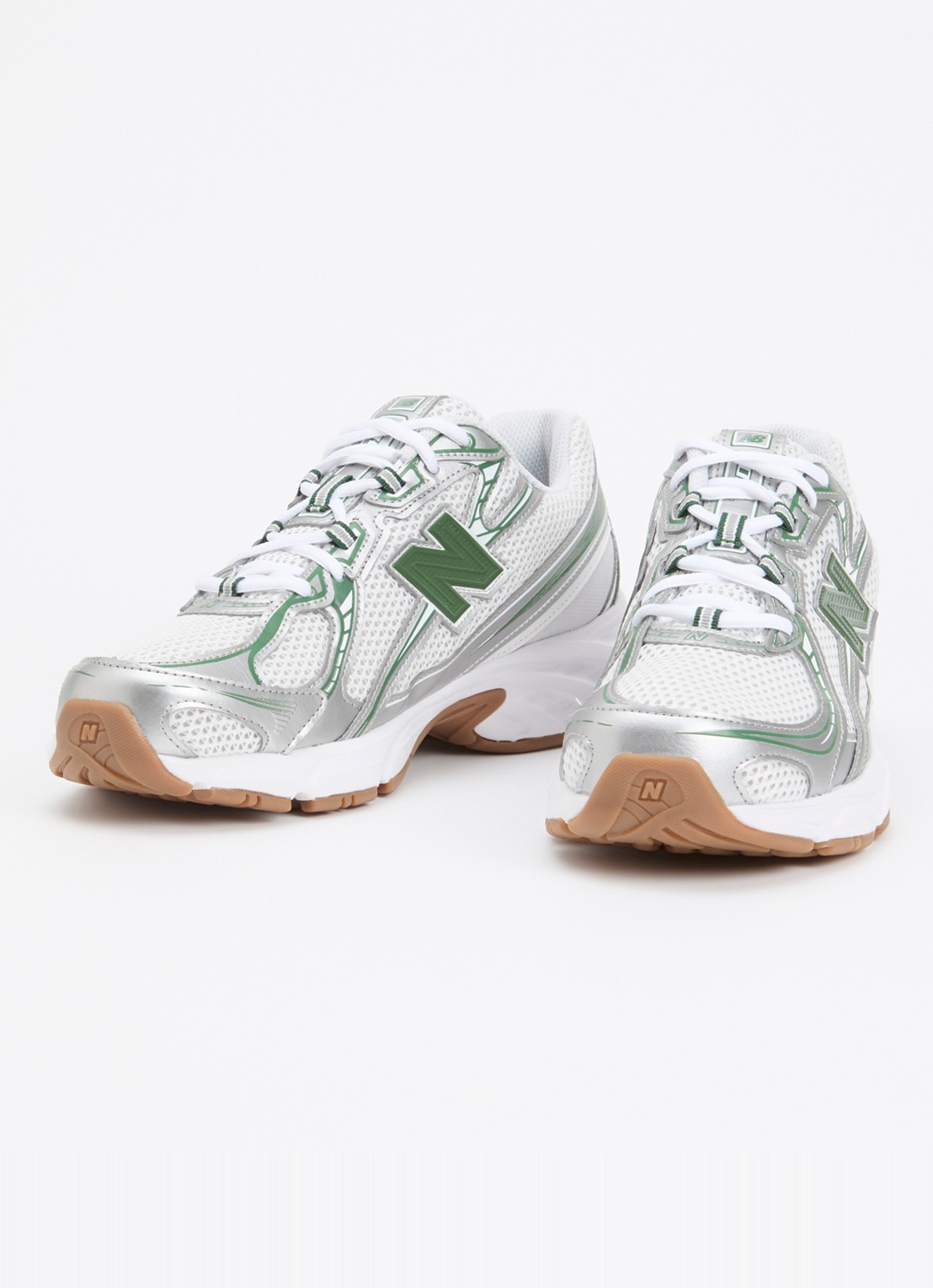 New Balance 740 sneaker met mesh details - detail zilver