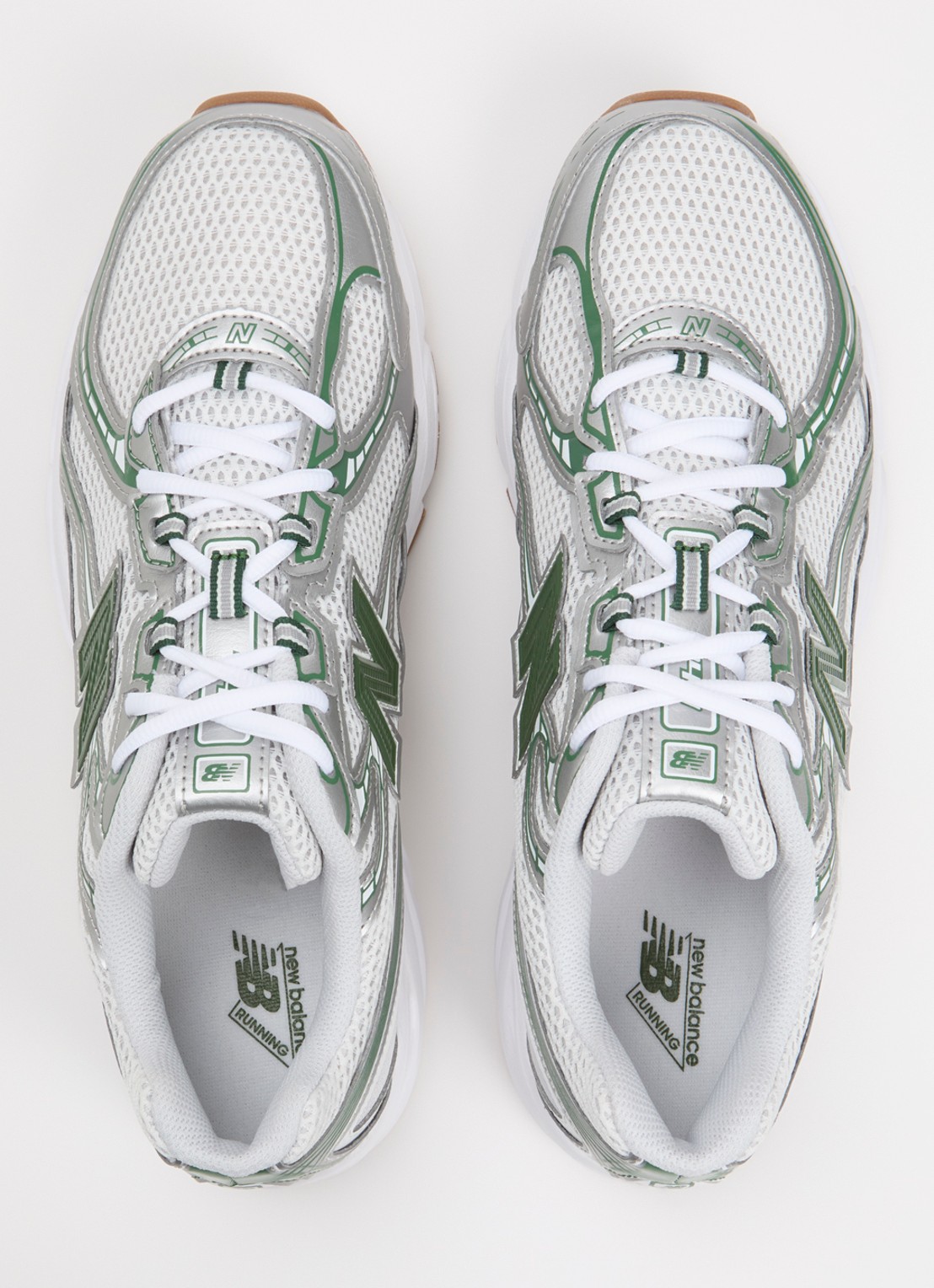 New Balance 740 sneaker met mesh details - detail 2 zilver