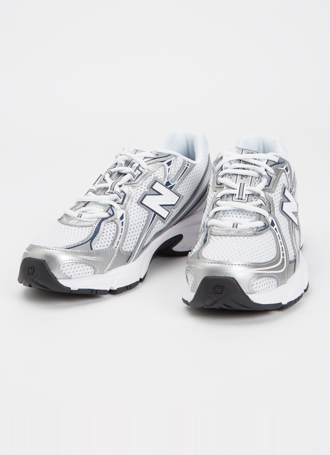 New Balance 740 sneaker met mesh details - detail 4 zilver