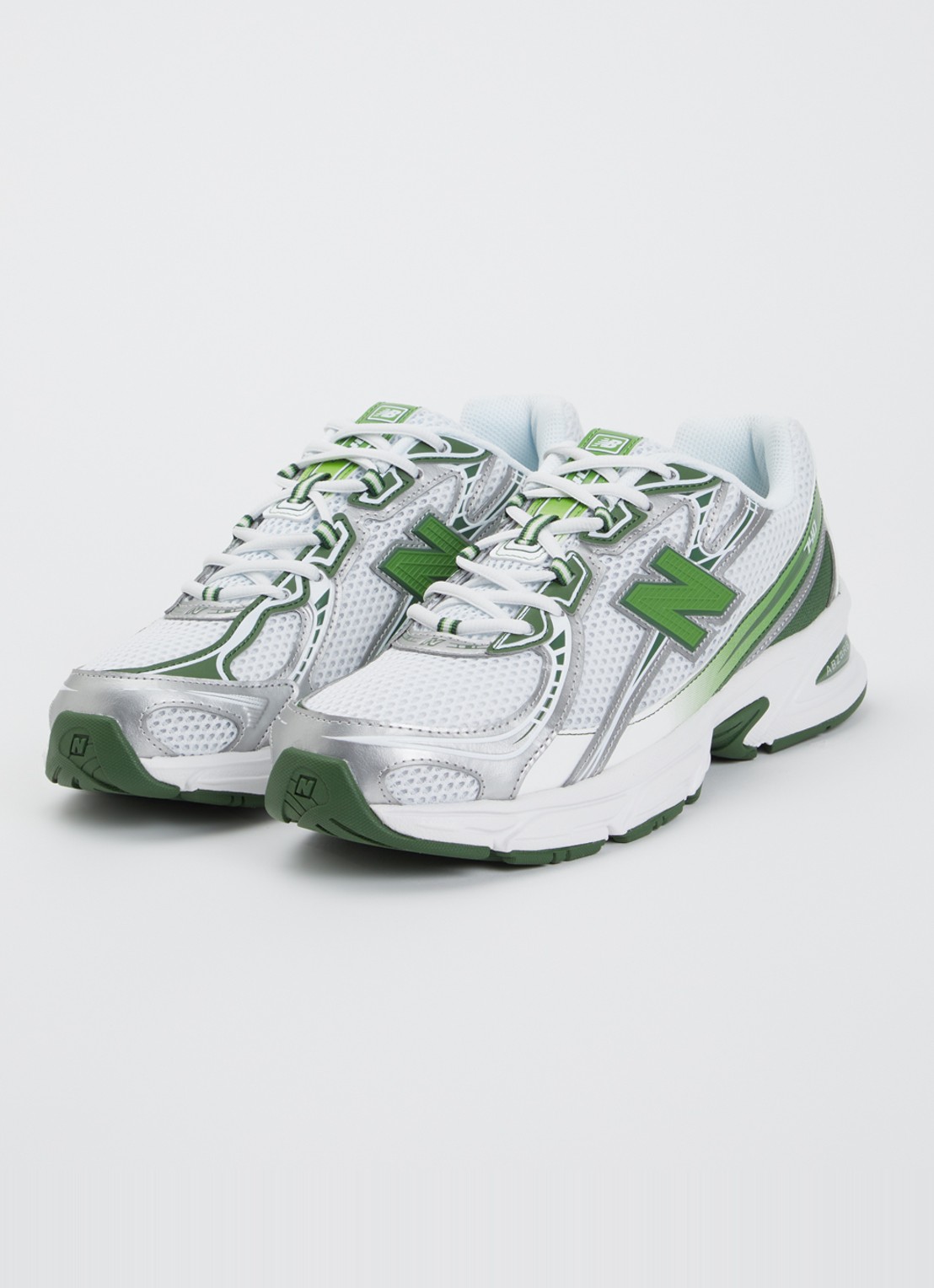 New Balance 740 sneaker met mesh details - detail 4 groen