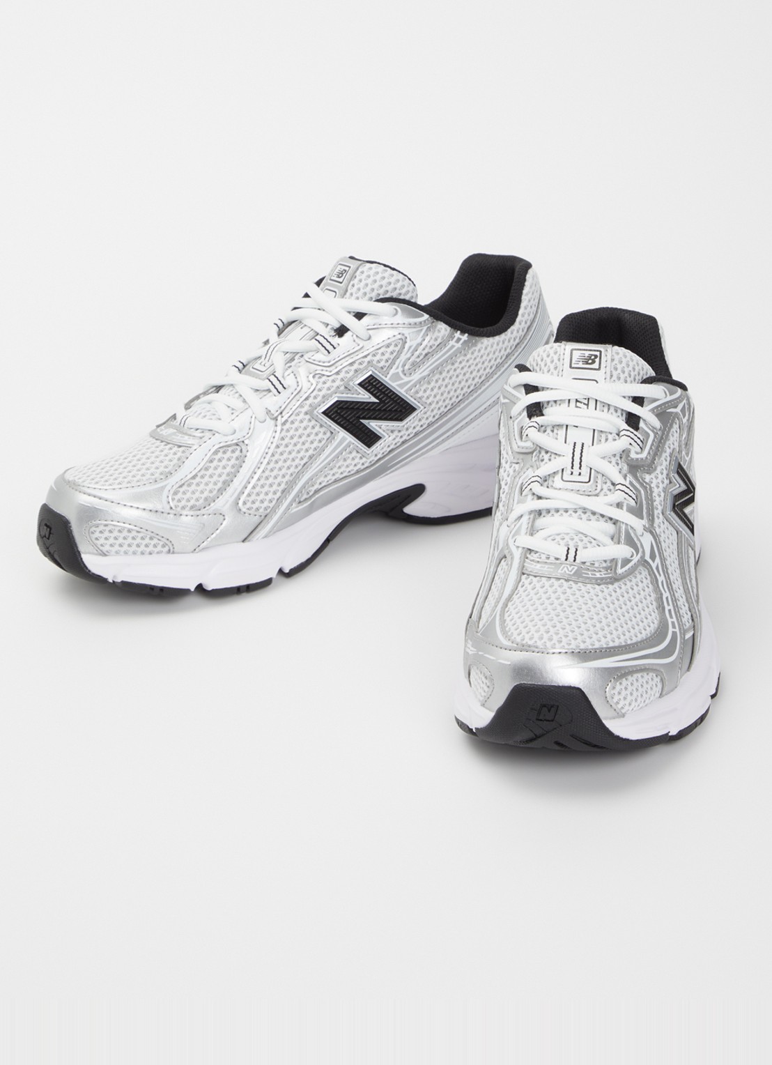New Balance 740 sneaker met mesh details - detail 4 wit