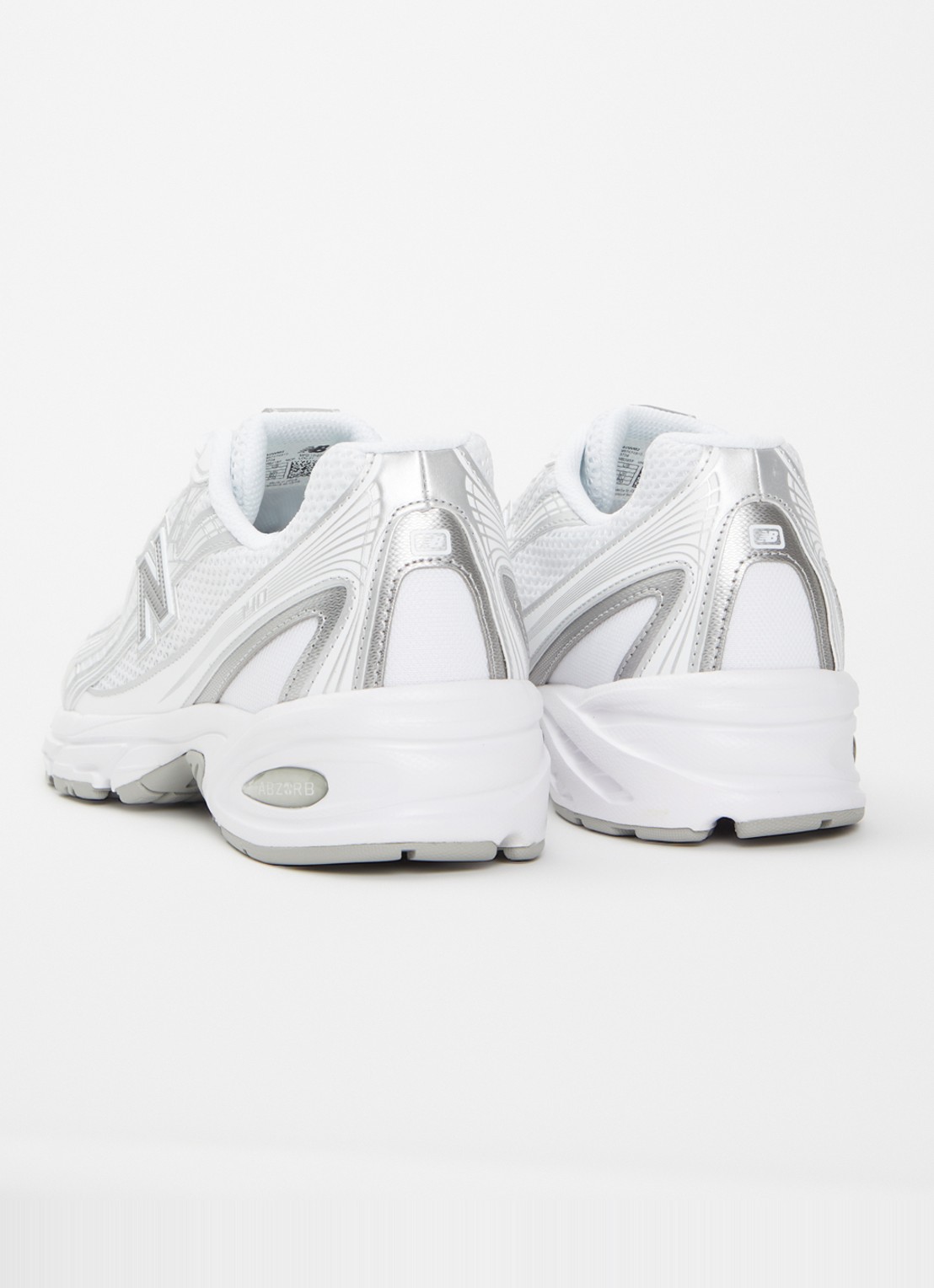 New Balance 740 sneaker met mesh details - achterkant 6 wit