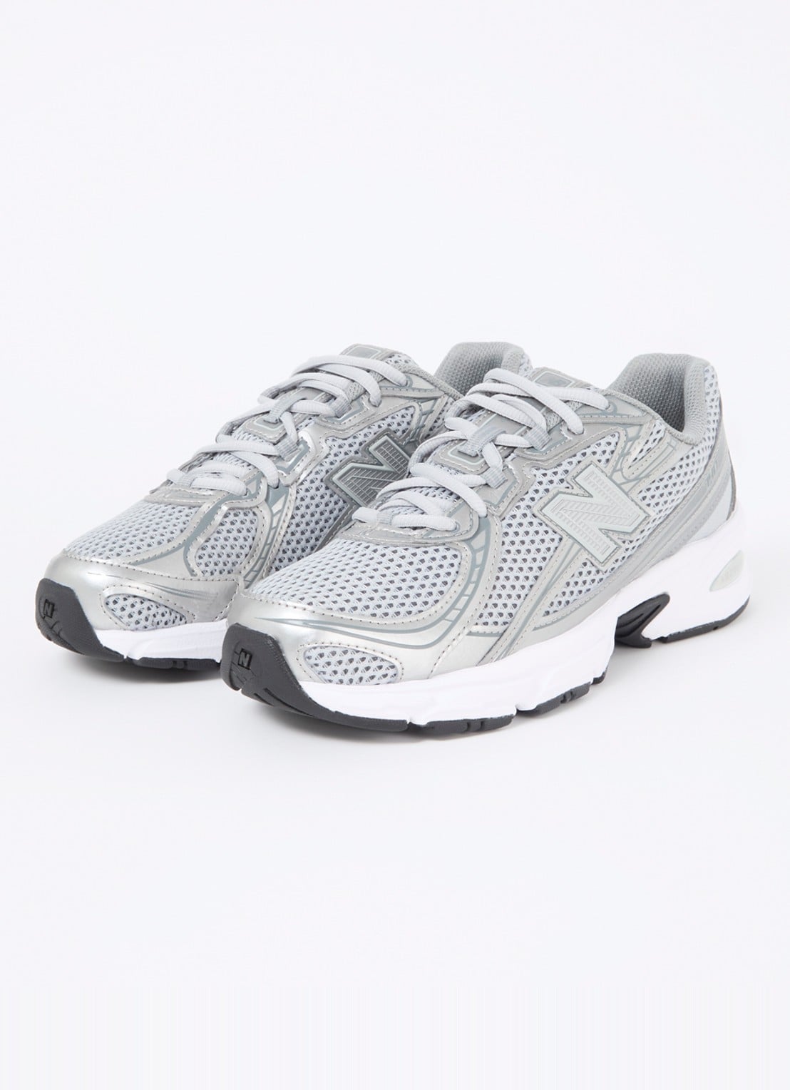 New Balance 740 sneaker met mesh details - detail 2 zilver
