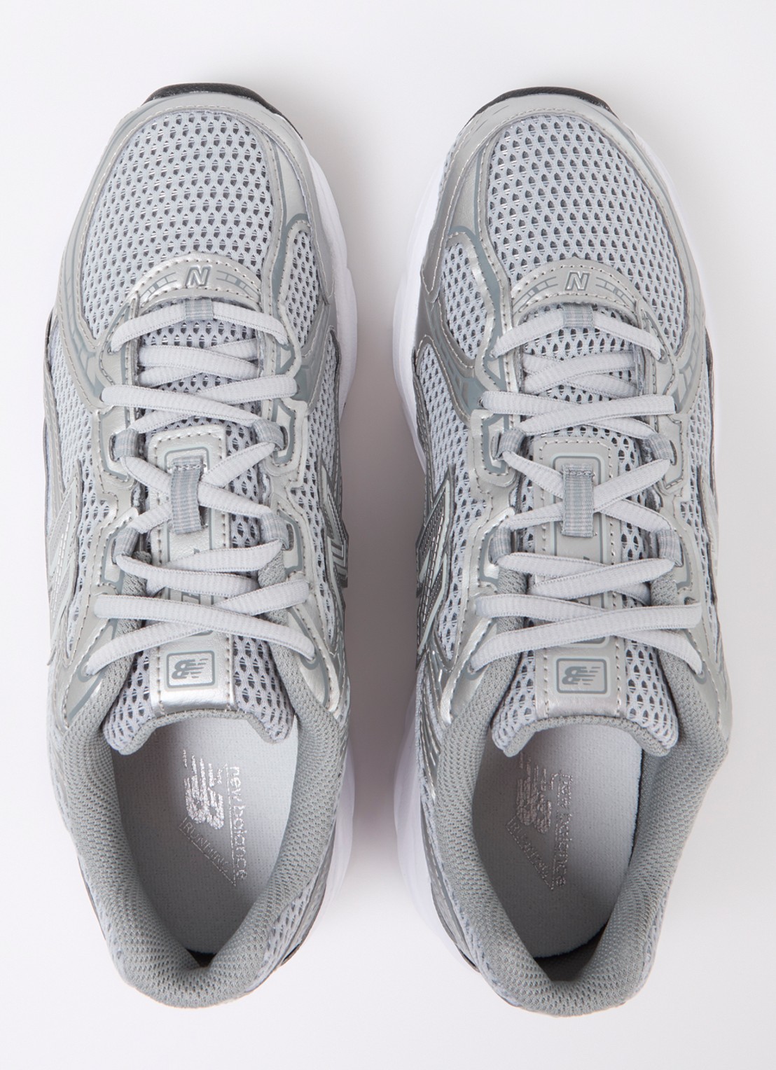 New Balance 740 sneaker met mesh details - detail 3 zilver