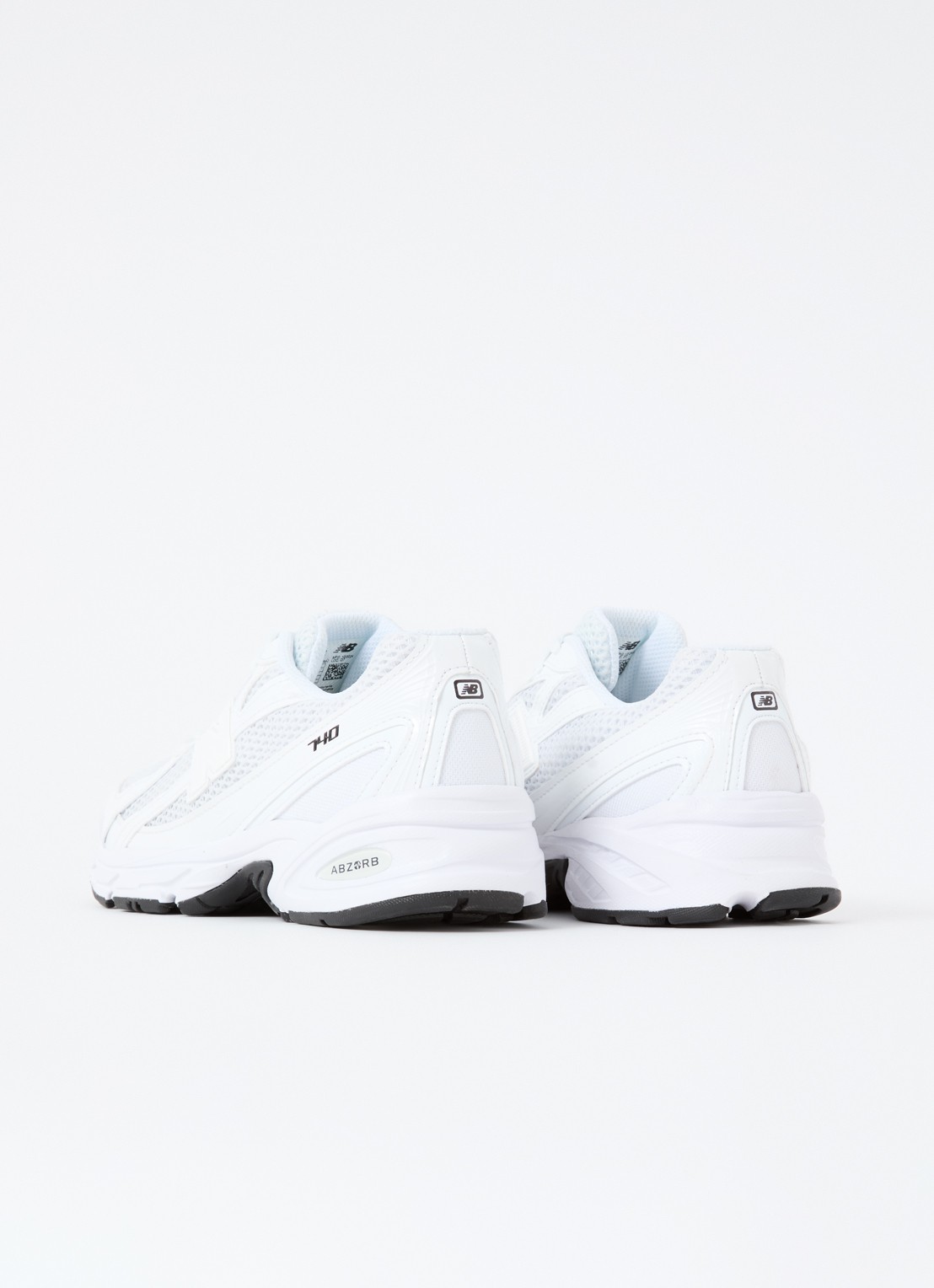 New Balance 740 sneaker met mesh details - achterkant 6 wit