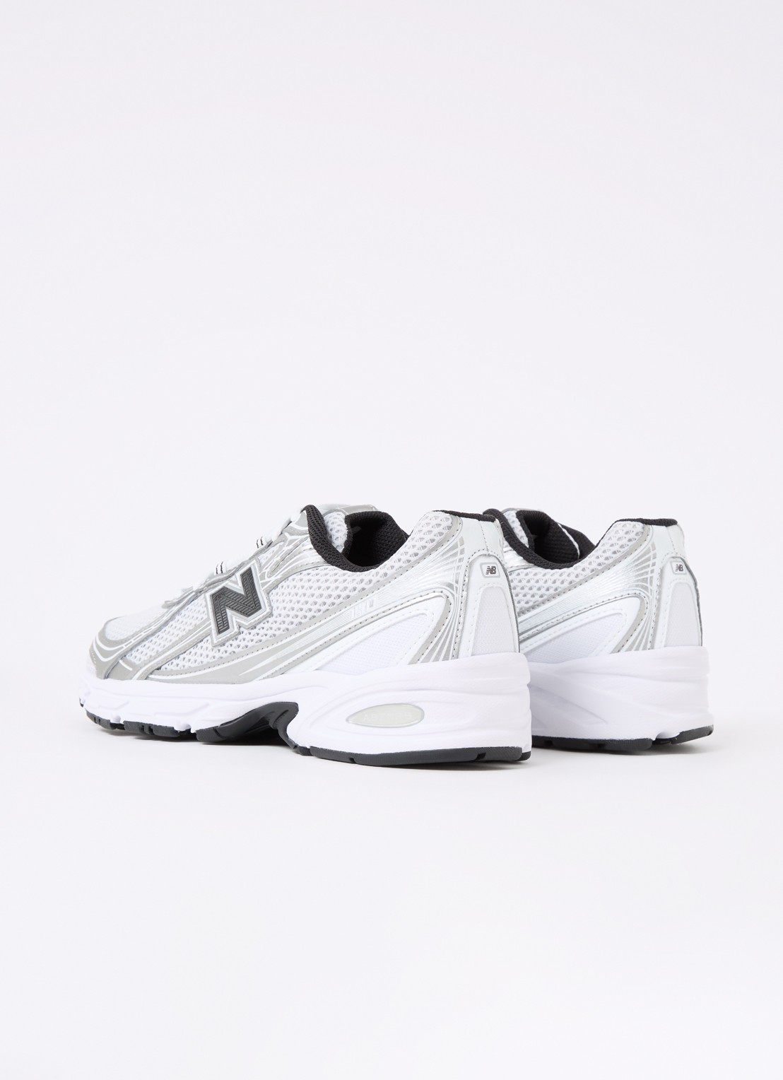New Balance 740 sneaker met mesh details - achterkant 5 grijs