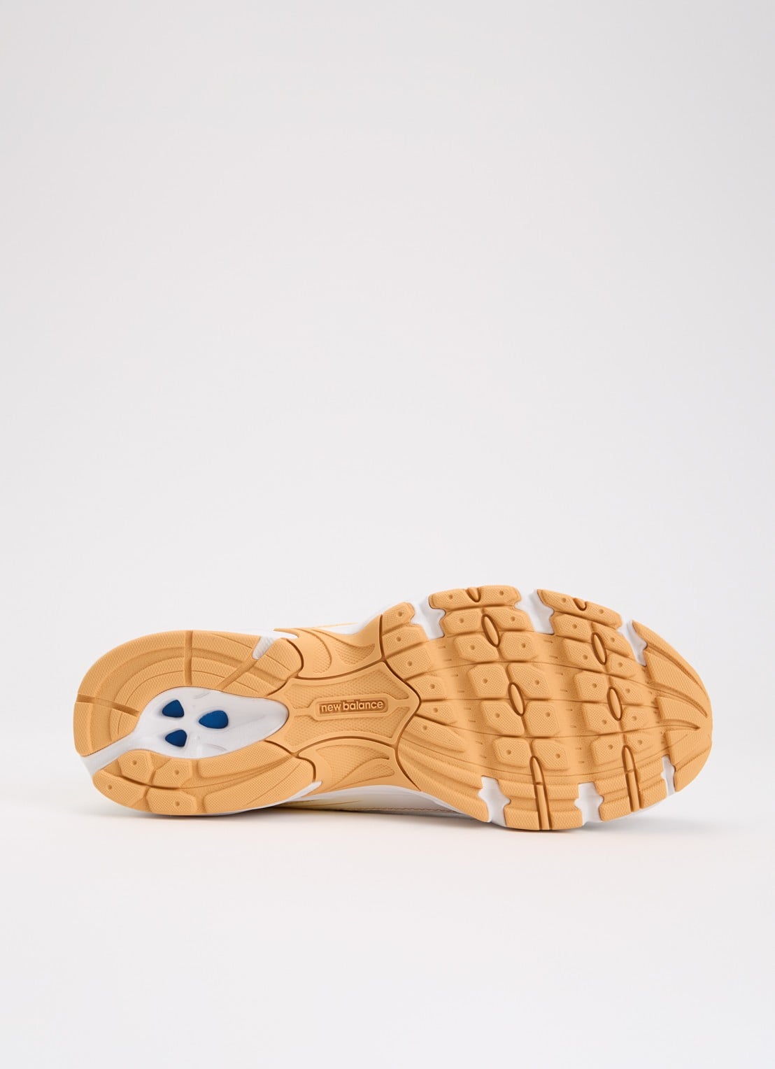 New Balance 740 sneaker met mesh details - detail 4 oranje
