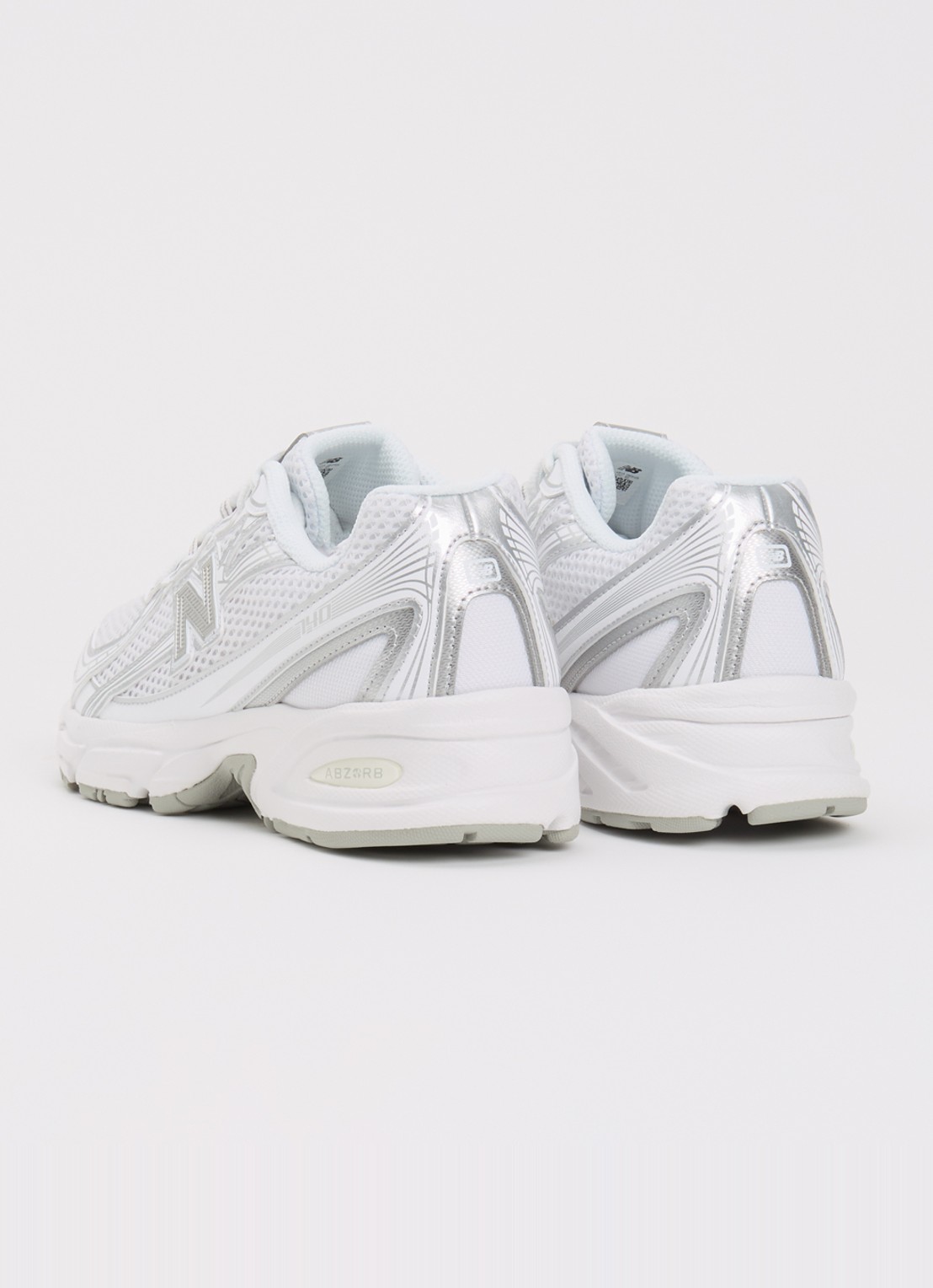 New Balance 740 sneaker met mesh details - achterkant 5 wit