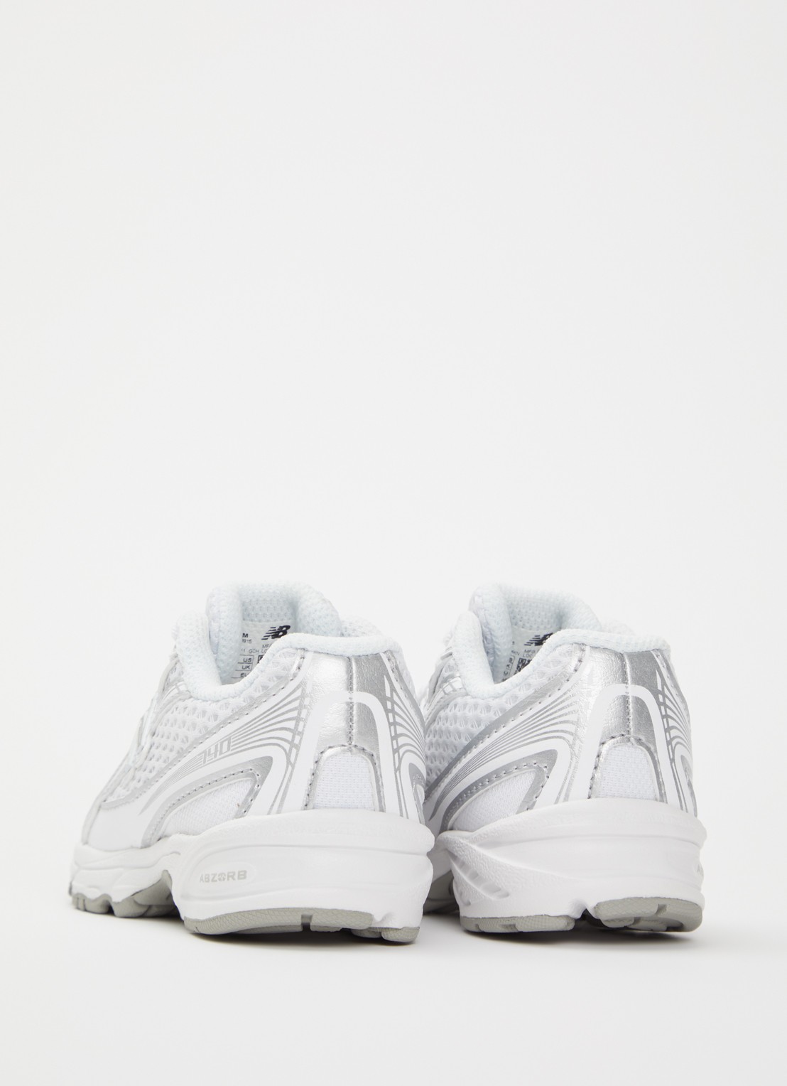New Balance 740 sneaker met mesh details - achterkant 4 wit