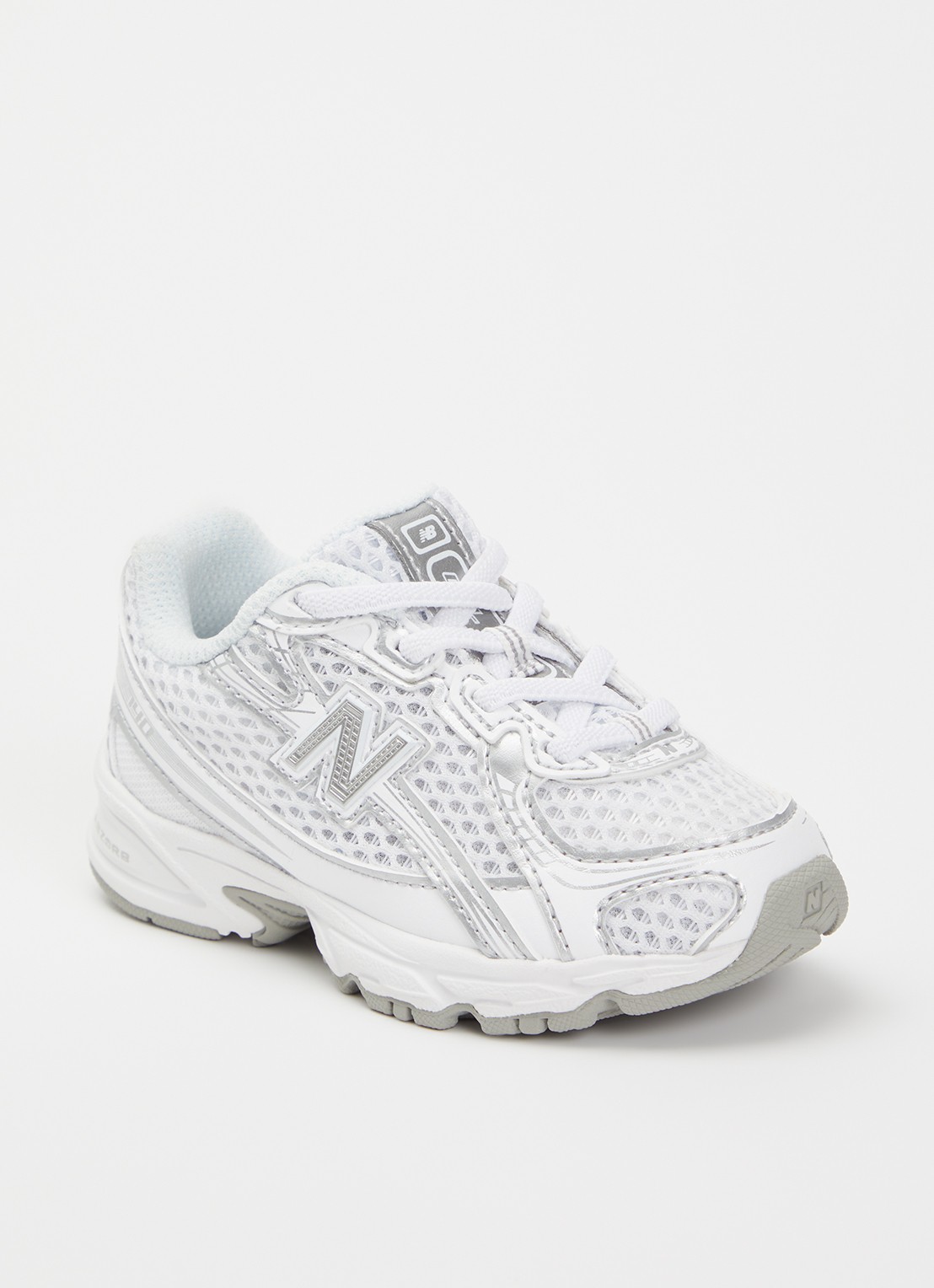 New Balance 740 sneaker met mesh details - voorkant wit