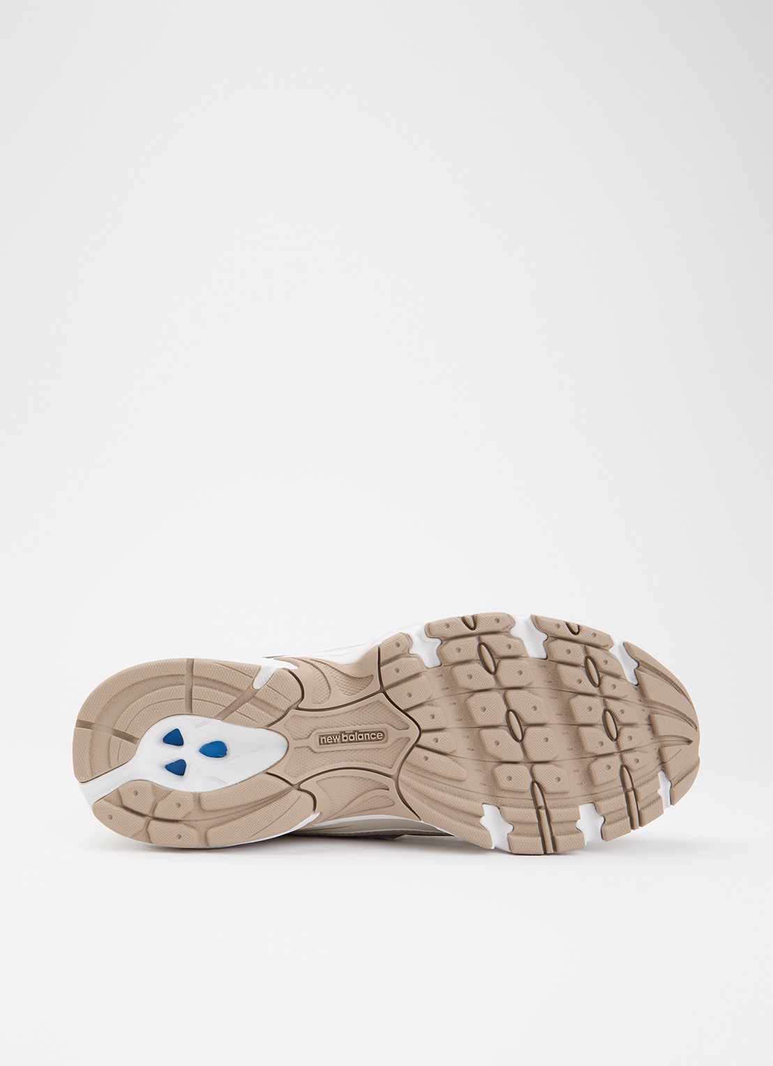 New Balance 740 sneaker met mesh details - detail donkerbeige
