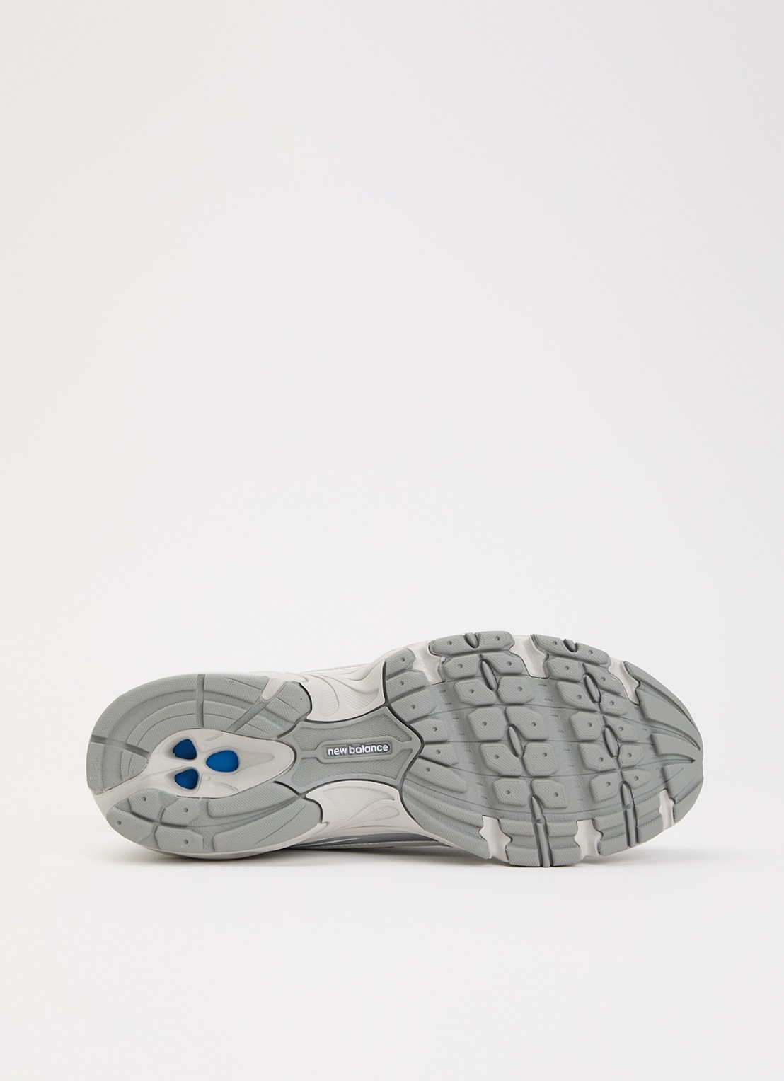 New Balance 740 sneaker met metallic finish en logo - detail 3 zilver