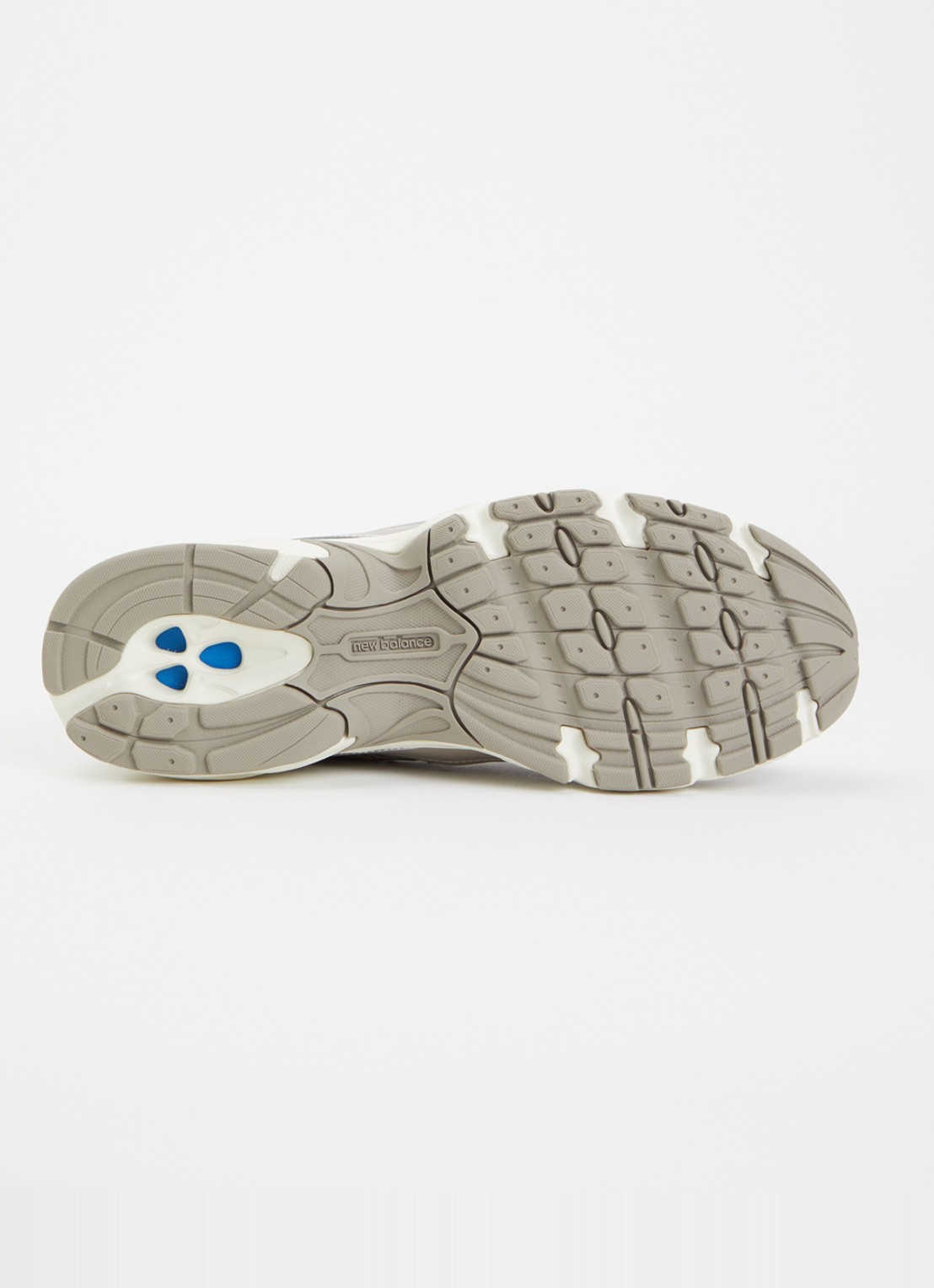 New Balance 740 sneaker van mesh met logo - detail 3 taupe