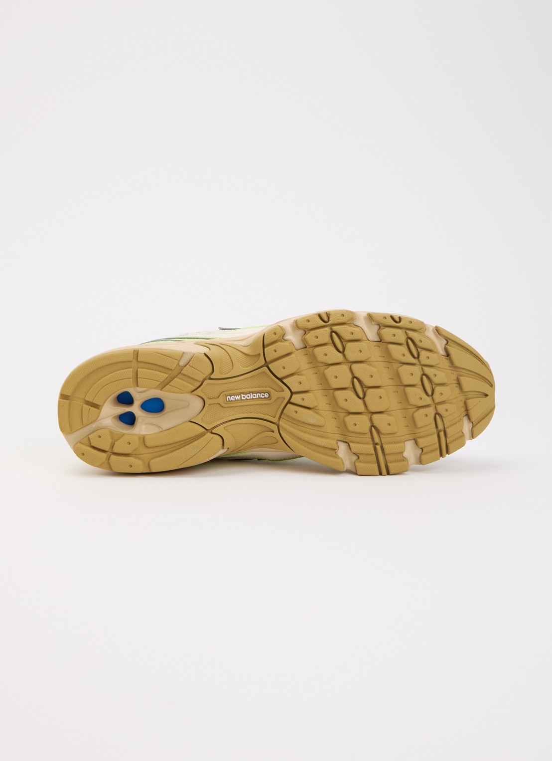New Balance 740 sneaker van mesh met logo - detail 5 lime