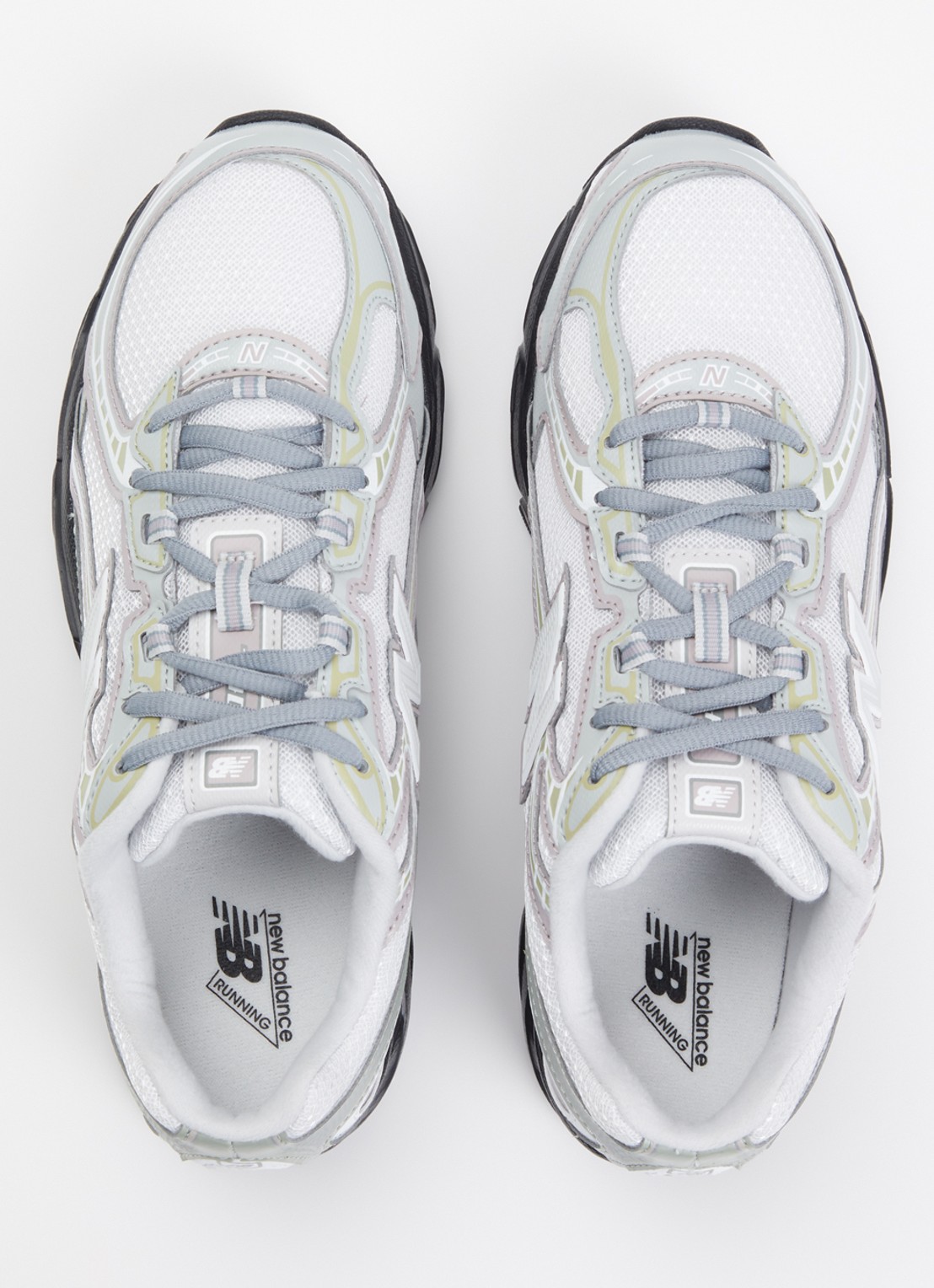New Balance 740 sneaker van mesh met logo - detail 3 lila