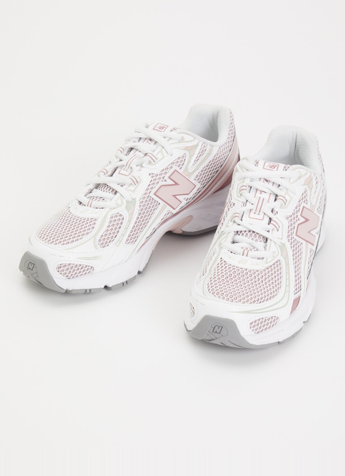 New Balance 740 sneaker van mesh met metallic finish - detail 3 roze