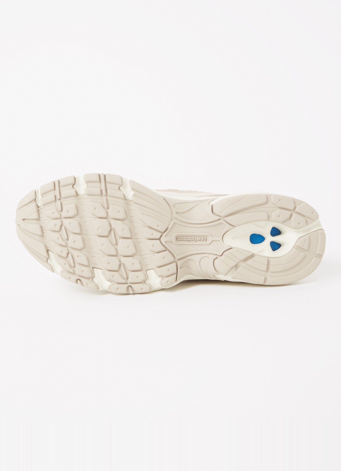 New Balance 740 sneaker van mesh met suède details - detail 6 beige