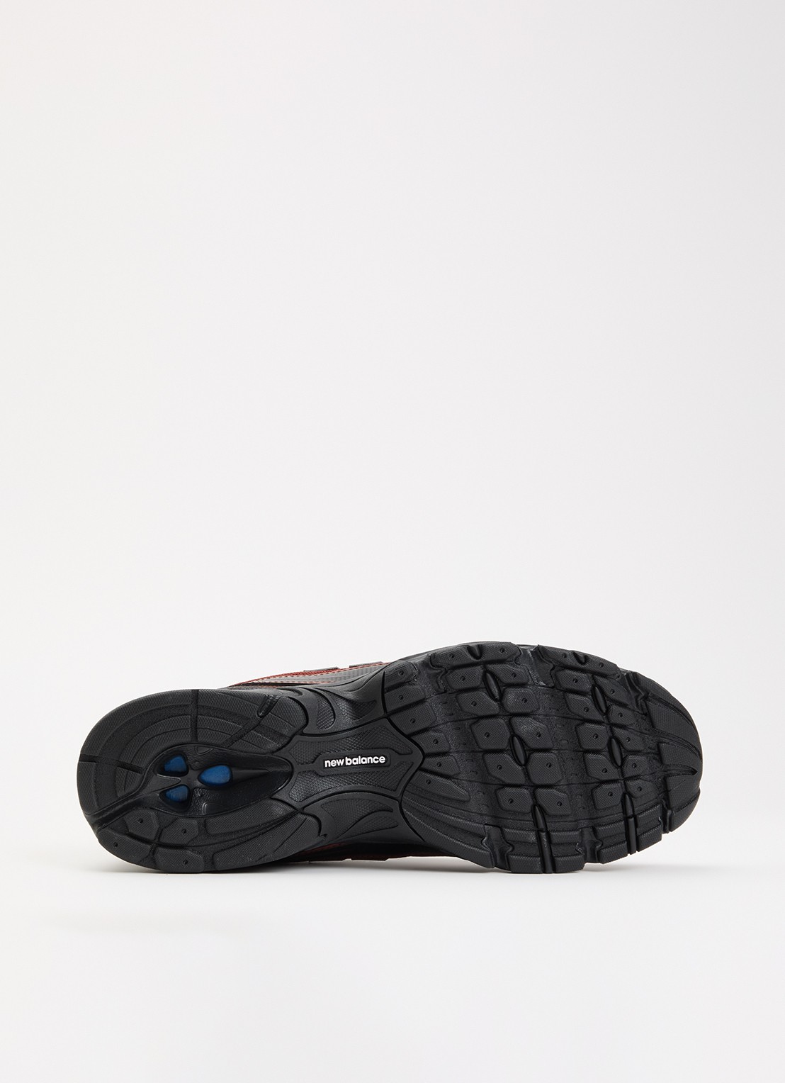 New Balance 740 sneaker van mesh - detail 6 kastanjebruin