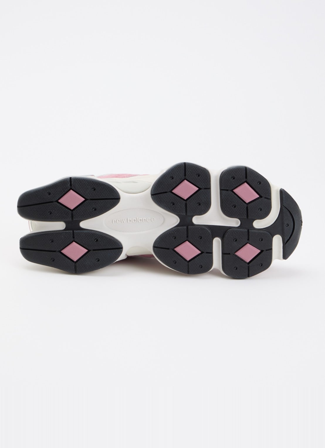 New Balance 9060 sneaker met mesh details en logo  - detail 5 roze