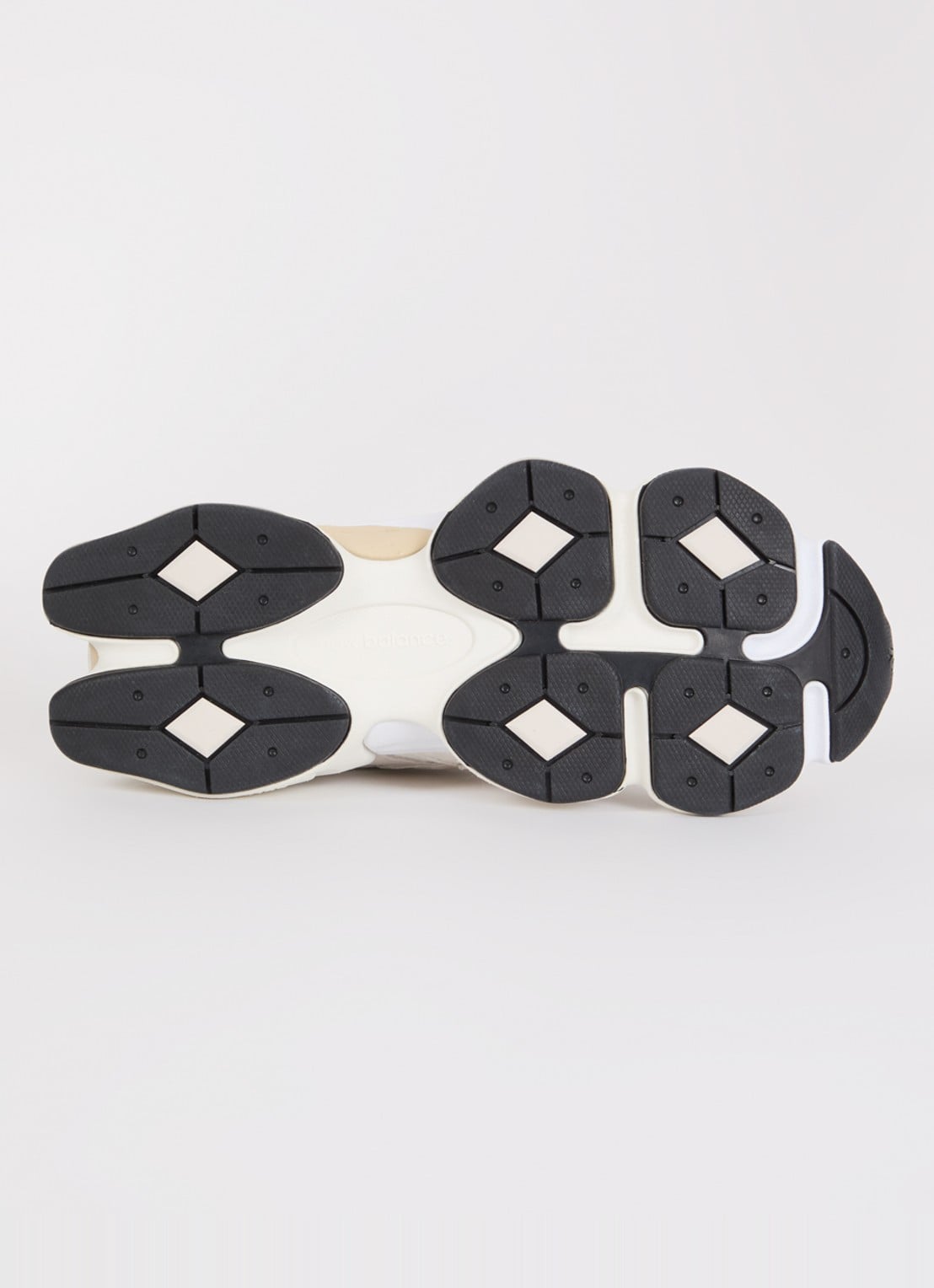 New Balance 9060 sneaker met mesh details - detail 3 gebroken wit