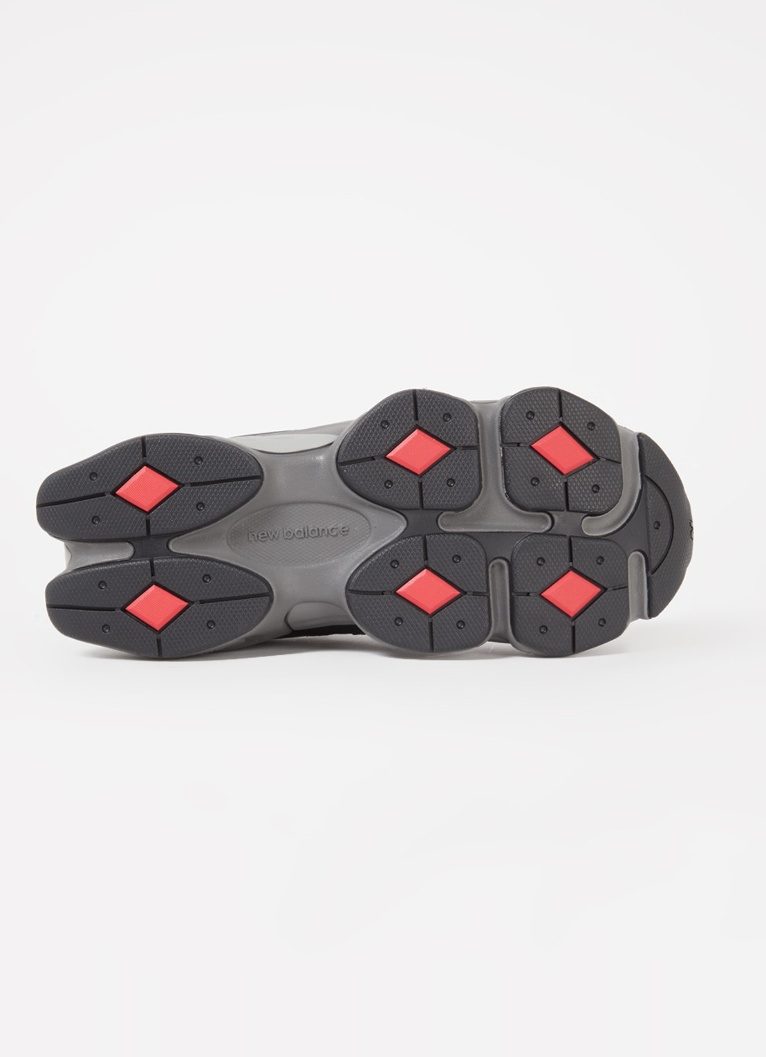 New Balance 9060 sneaker met mesh details - detail 4 zwart