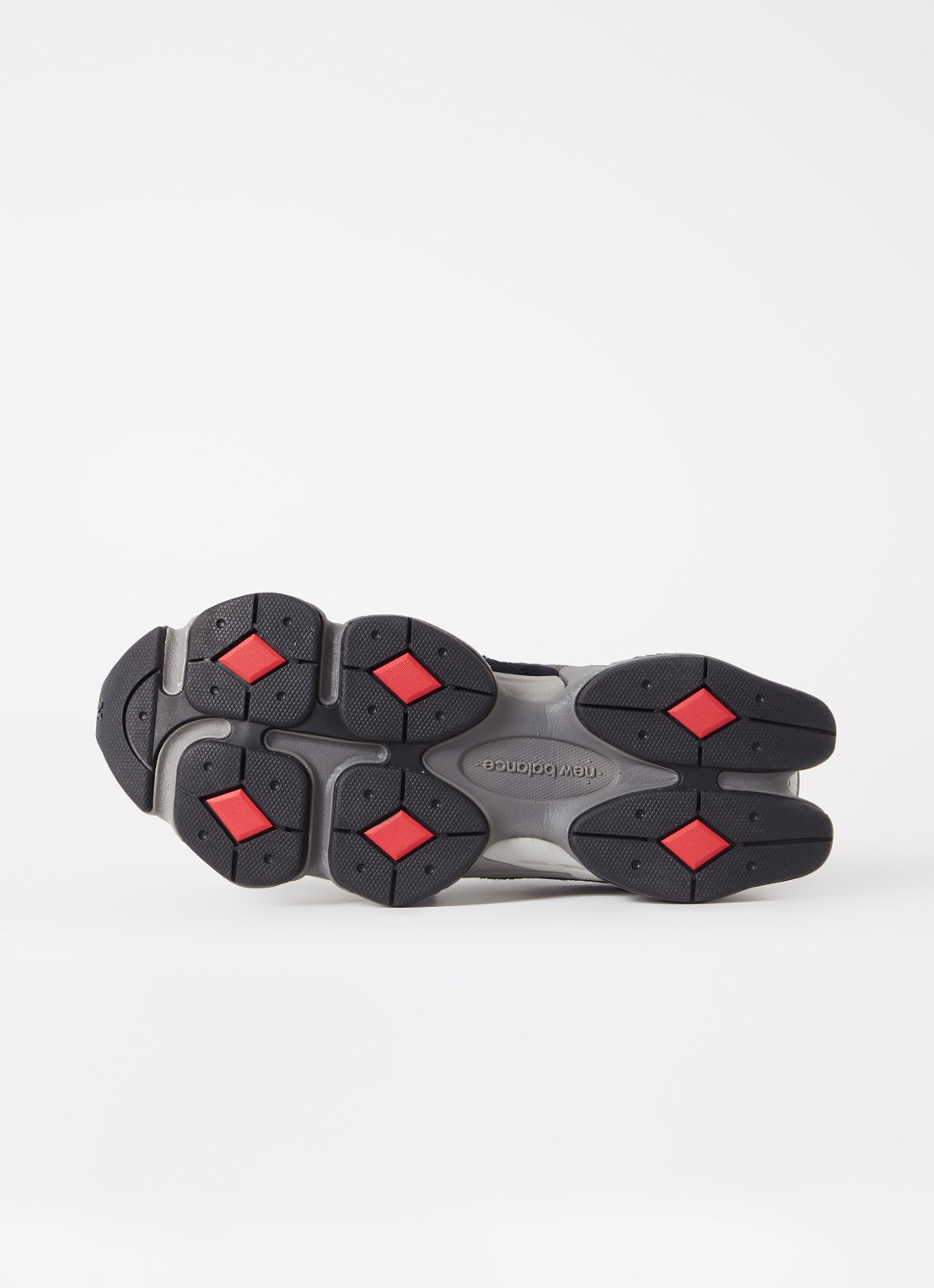 New Balance 9060 sneaker met suède details - detail 5 zwart