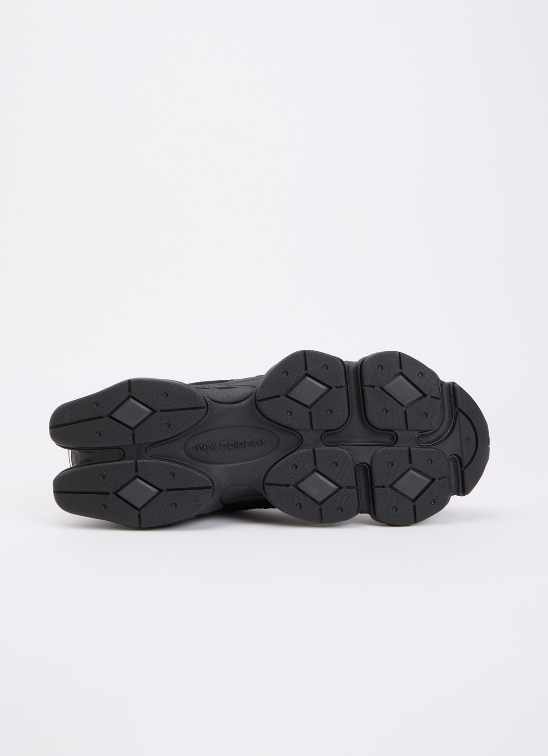 New Balance 9060 sneaker met suède details - detail 6 zwart