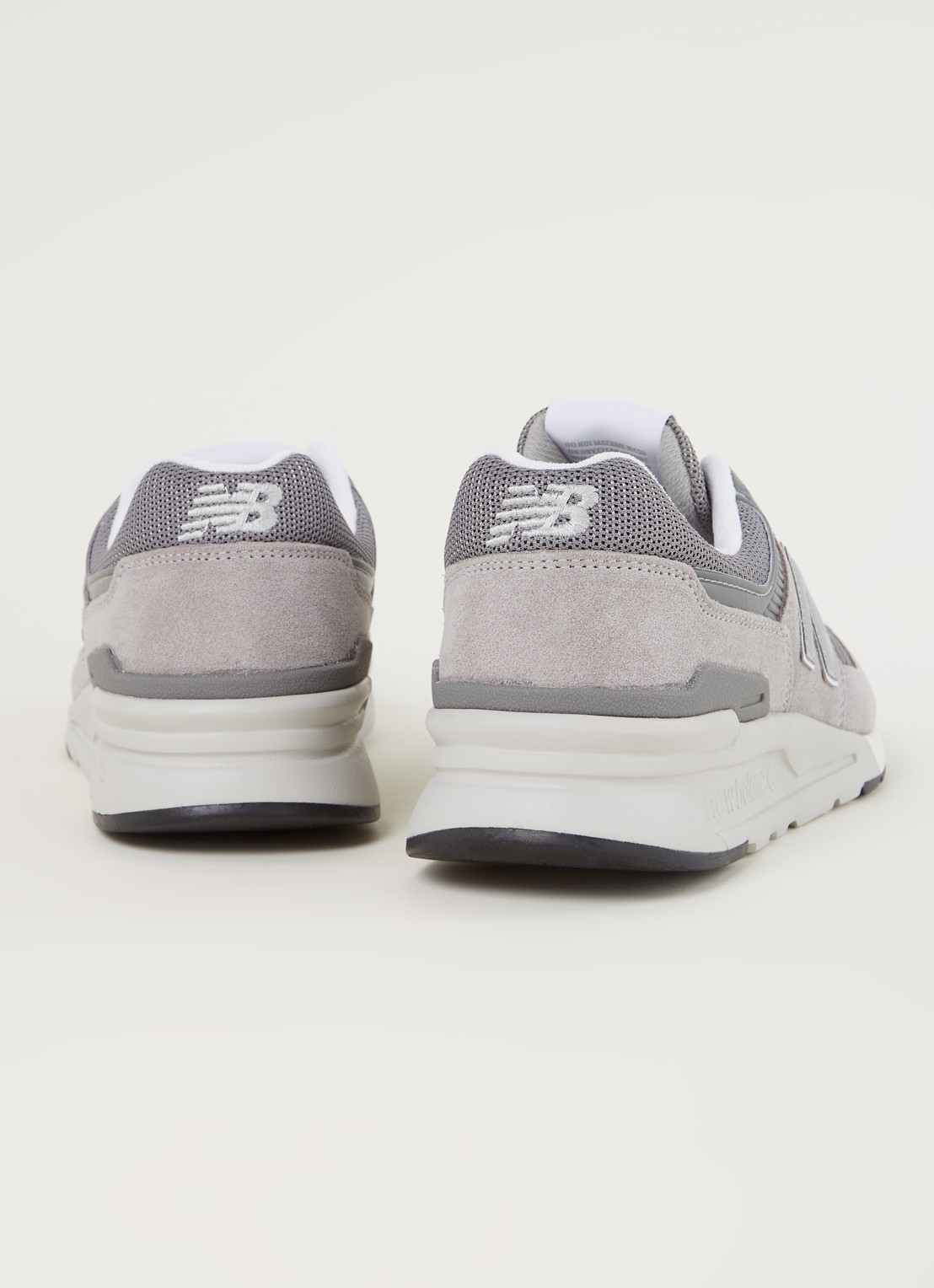 New Balance 997 sneaker met leren details - detail 2 grijs