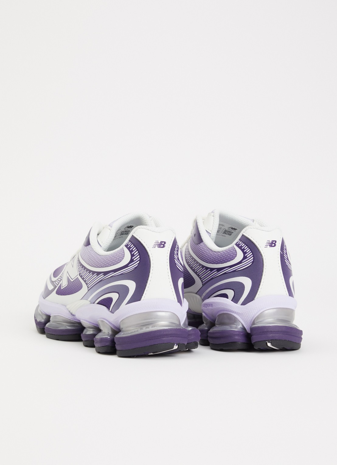New Balance ABZORB 2000 sneaker met logo  - achterkant 4 paars