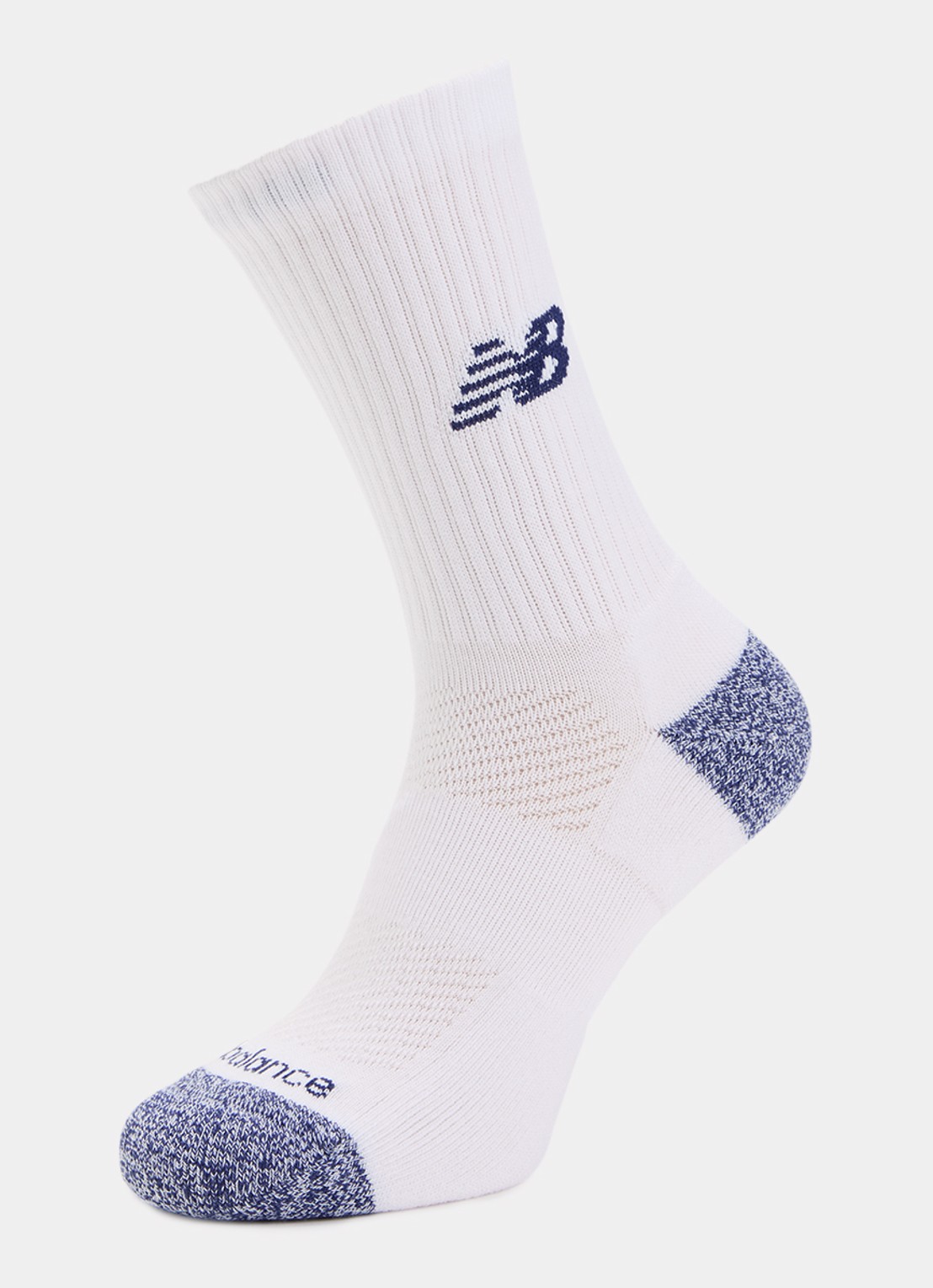 New Balance Active Crew sportsokken in 3-pack - detail wit