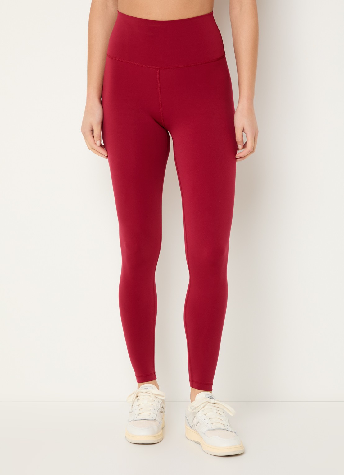 New Balance Define high waist skinny fit trainingslegging - detail 4 rood