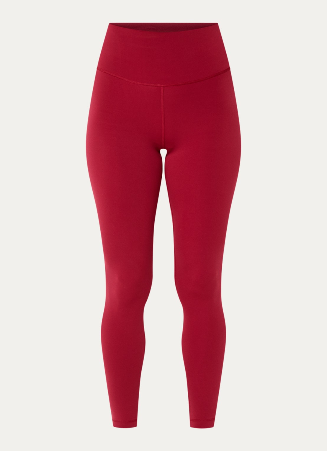 New Balance Define high waist skinny fit trainingslegging - voorkant 2 rood