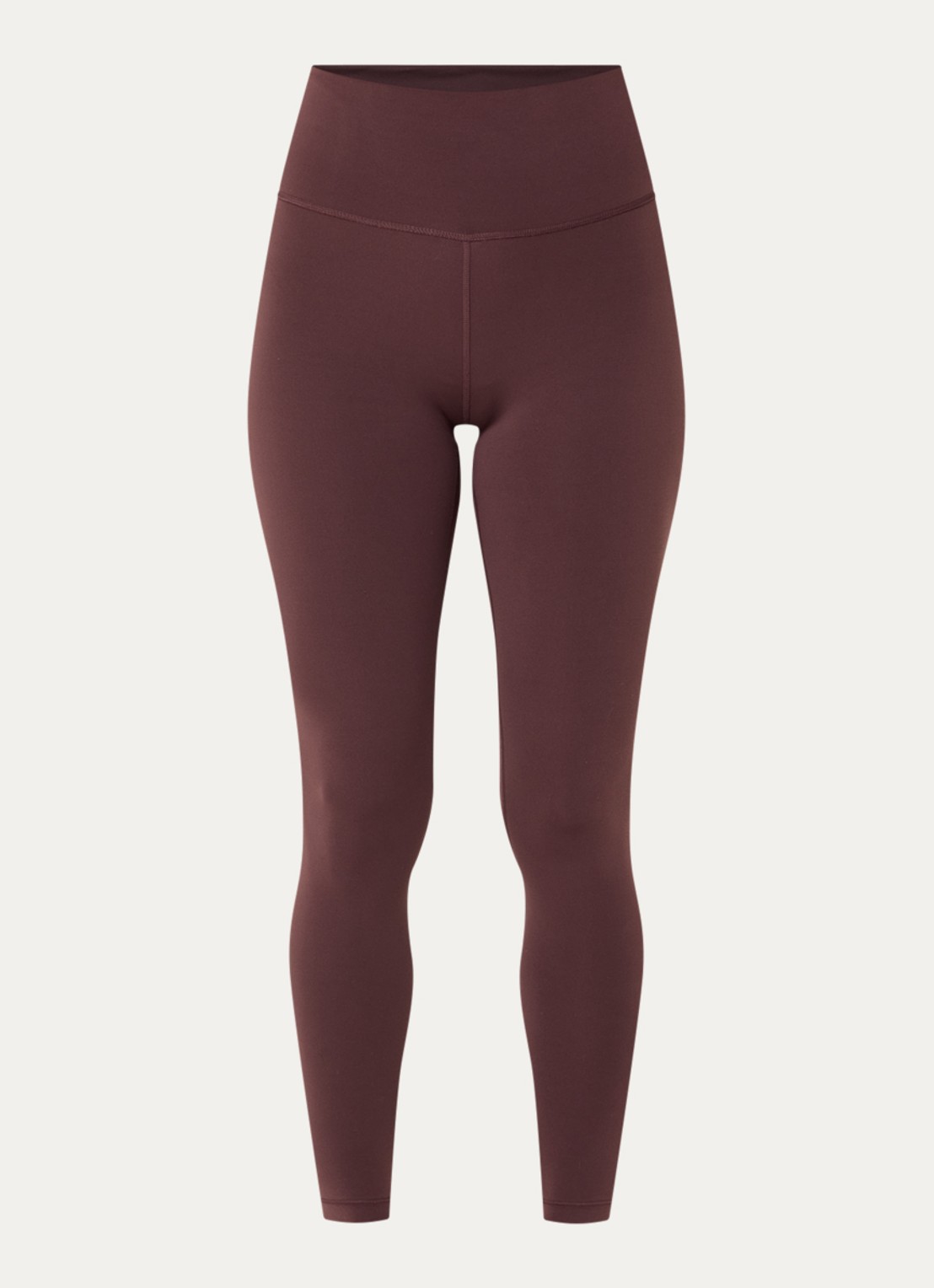 New Balance Define high waist skinny fit trainingslegging - voorkant 4 beige