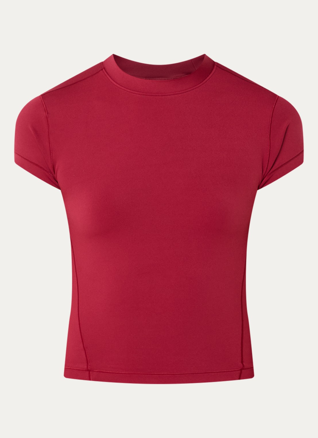 New Balance Define trainings T-Shirt - voorkant rood