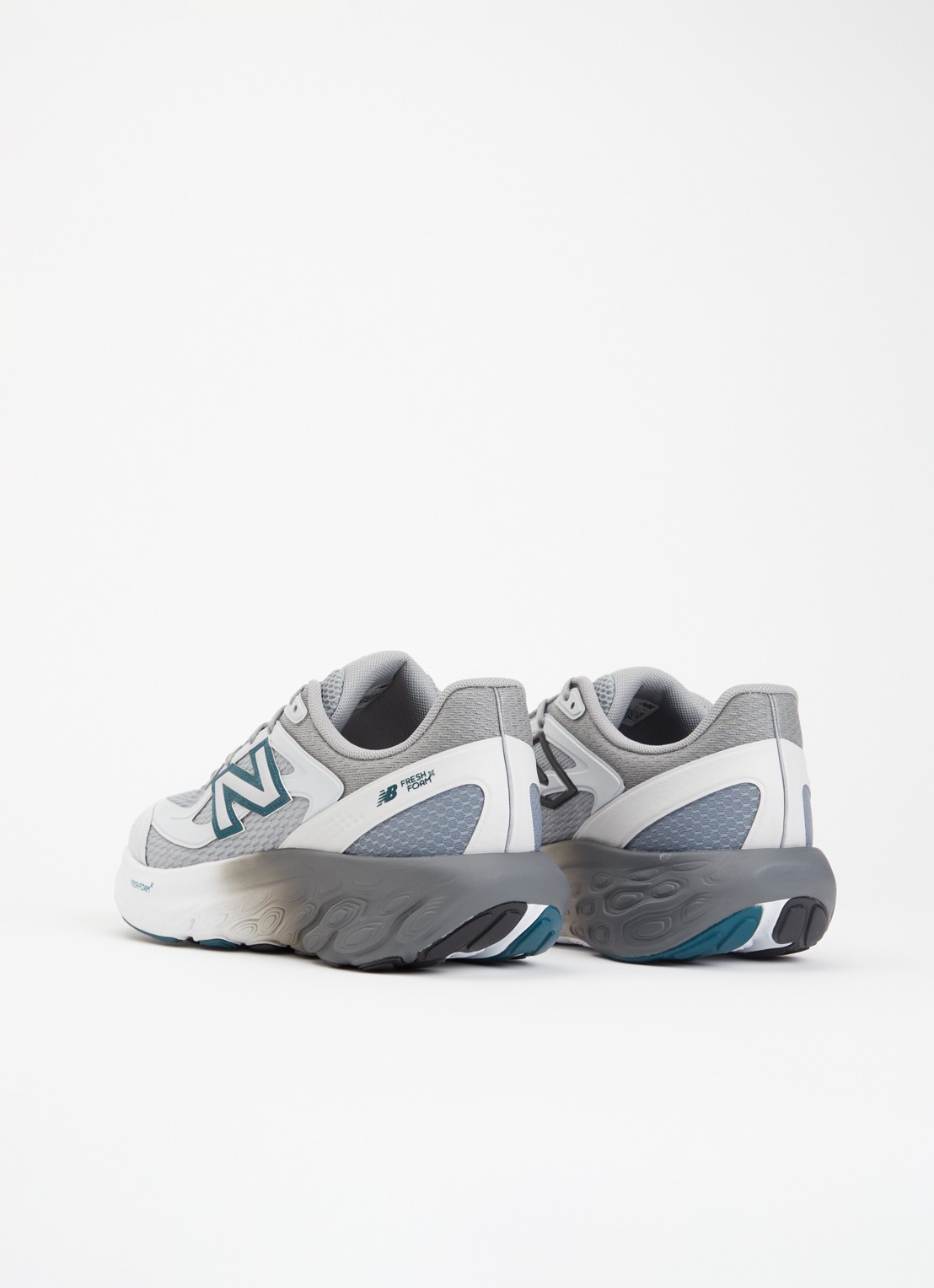 New Balance Fresh Foam sneaker met mesh details - achterkant 6 grijs