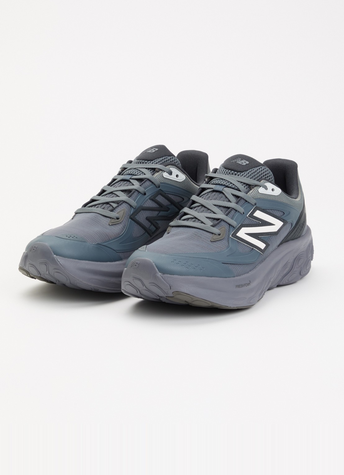 New Balance Fresh Foam sneaker met mesh details - detail 4 antraciet