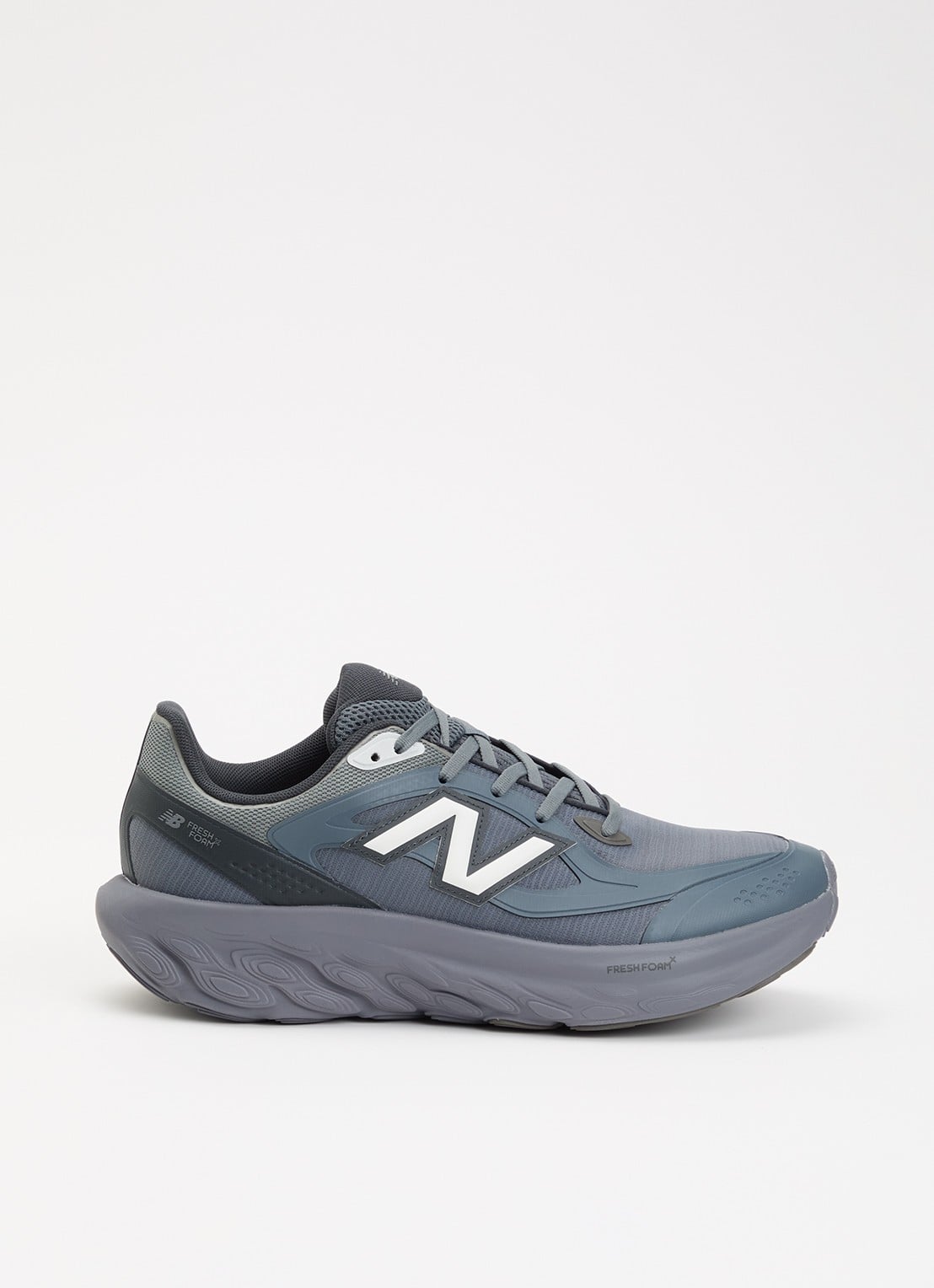 New Balance Fresh Foam sneaker met mesh details - voorkant antraciet