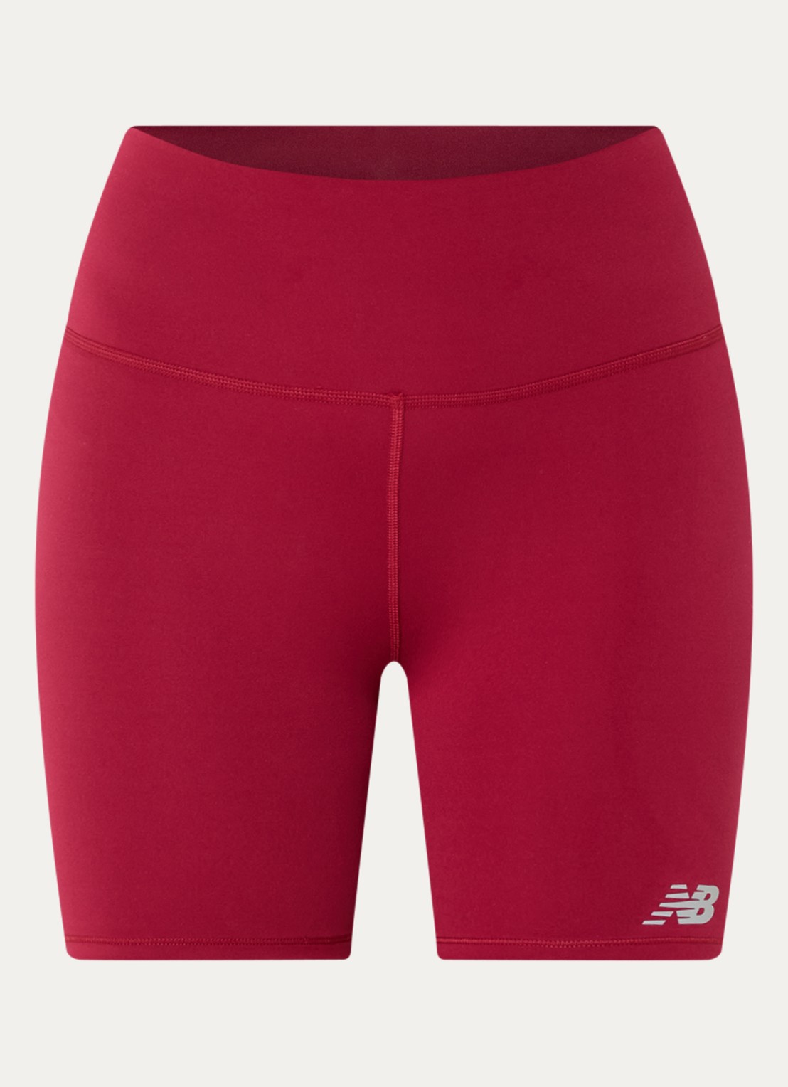 New Balance Harmony high waist skinny fit kore trainingslegging - voorkant rood