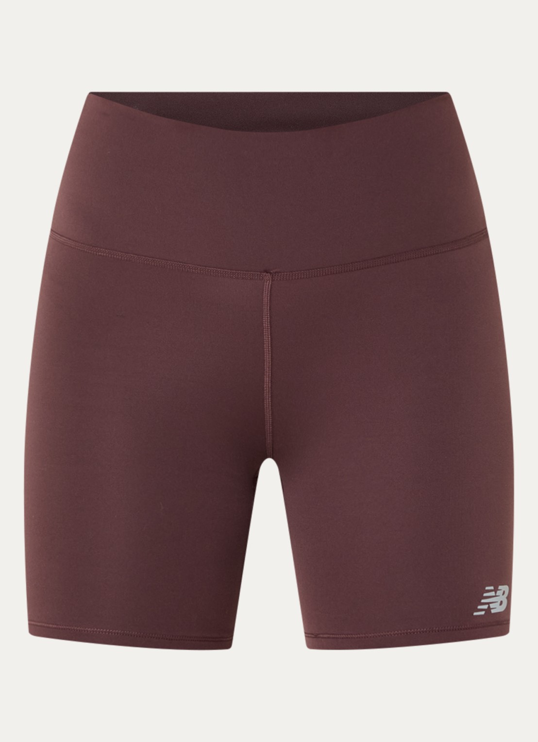 New Balance Harmony high waist skinny fit kore trainingslegging - voorkant 3 beige