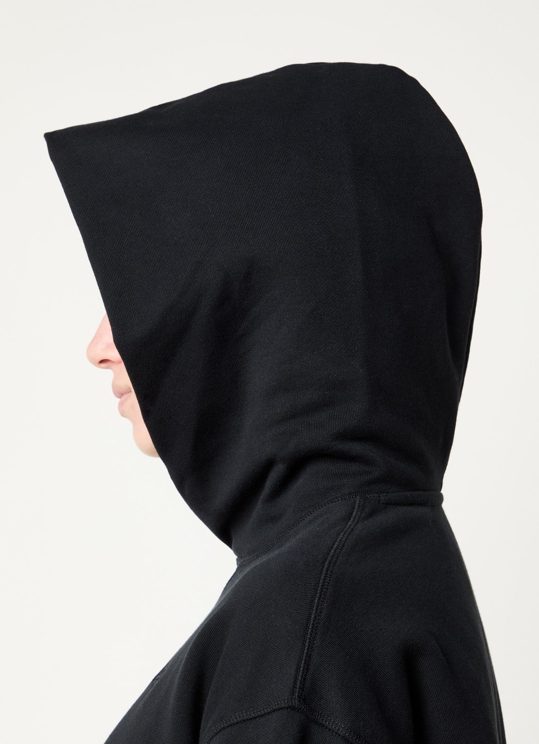 New Balance Hoodie met capuchon en logo - detail 5 zwart