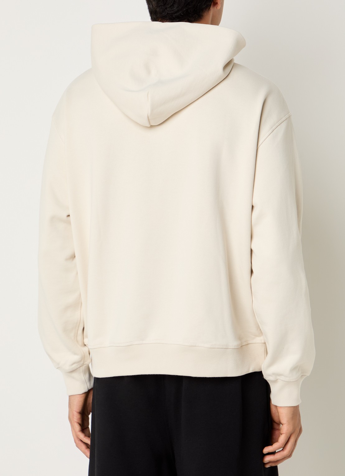 New Balance Hoodie met capuchon en logo - achterkant 5 creme
