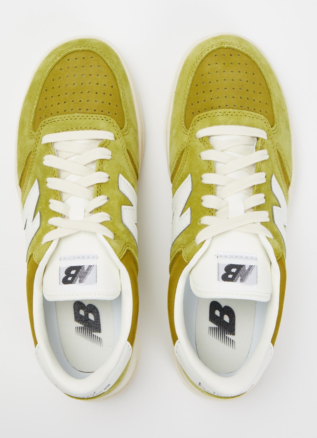 New Balance M5003 sneaker van suède  - detail 5 mosgroen