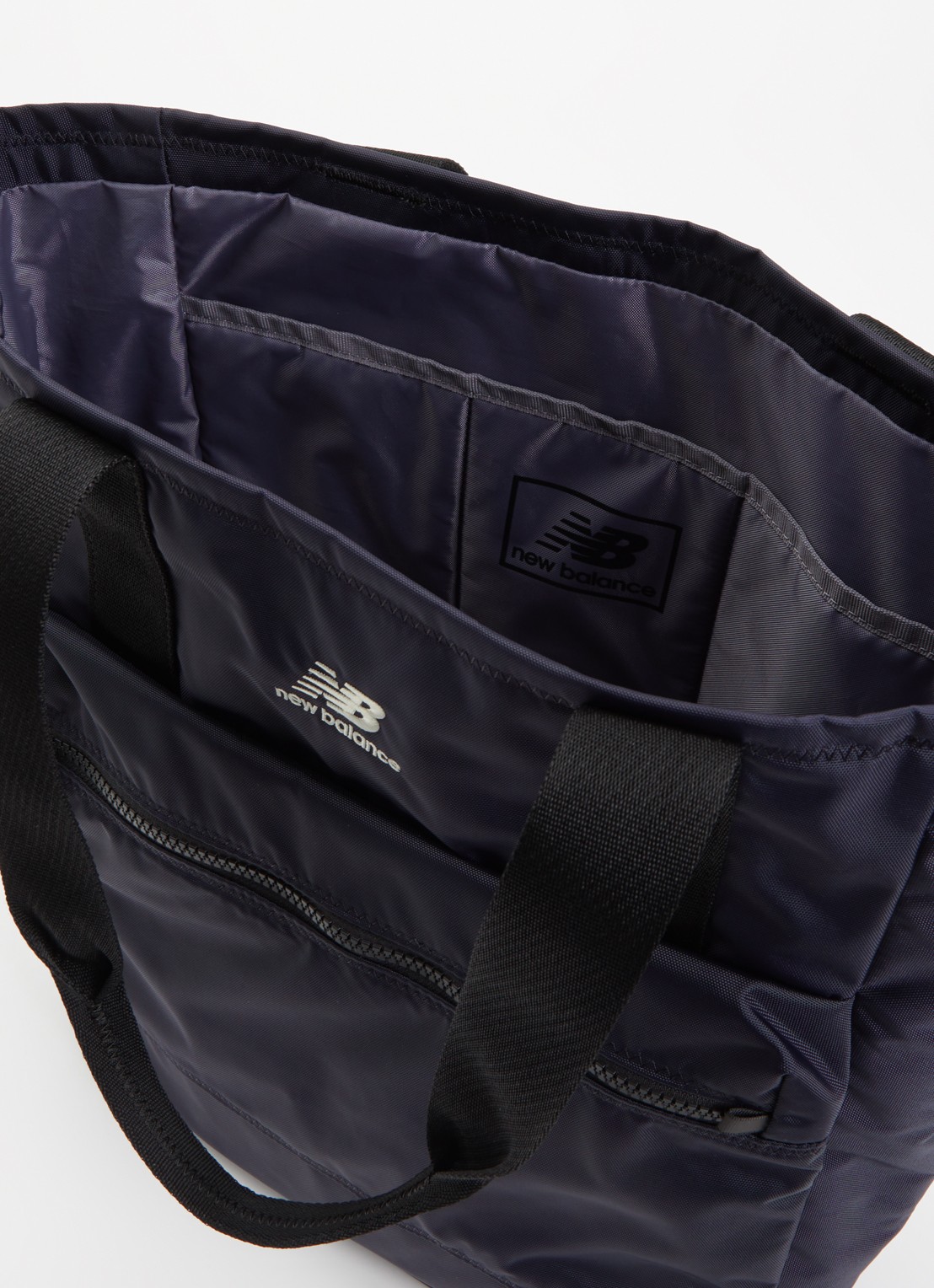 New Balance NB Go schoudertas met 14 inch laptopvak - detail 3 donkerblauw