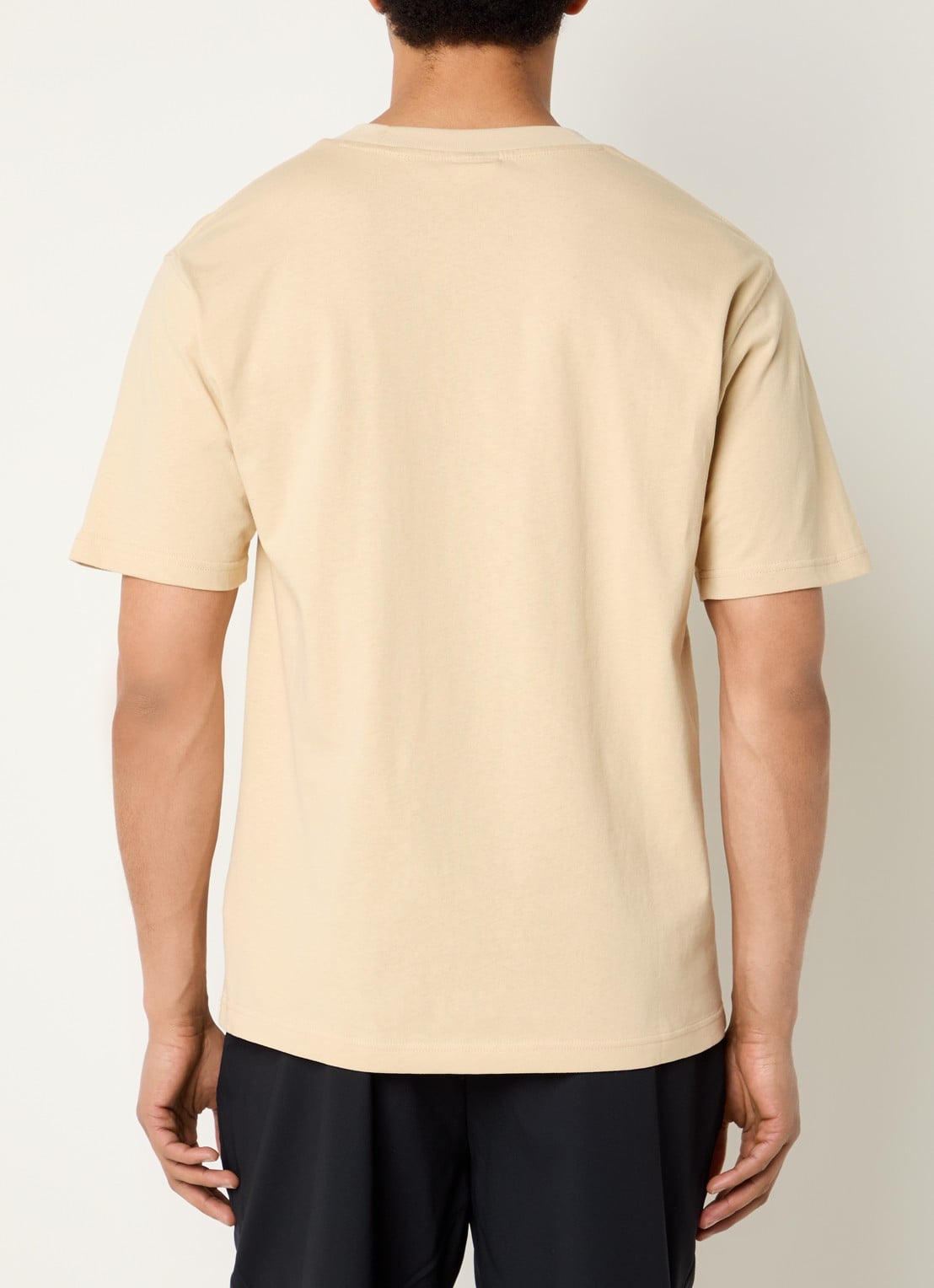New Balance T-shirt met logo - achterkant 4 creme
