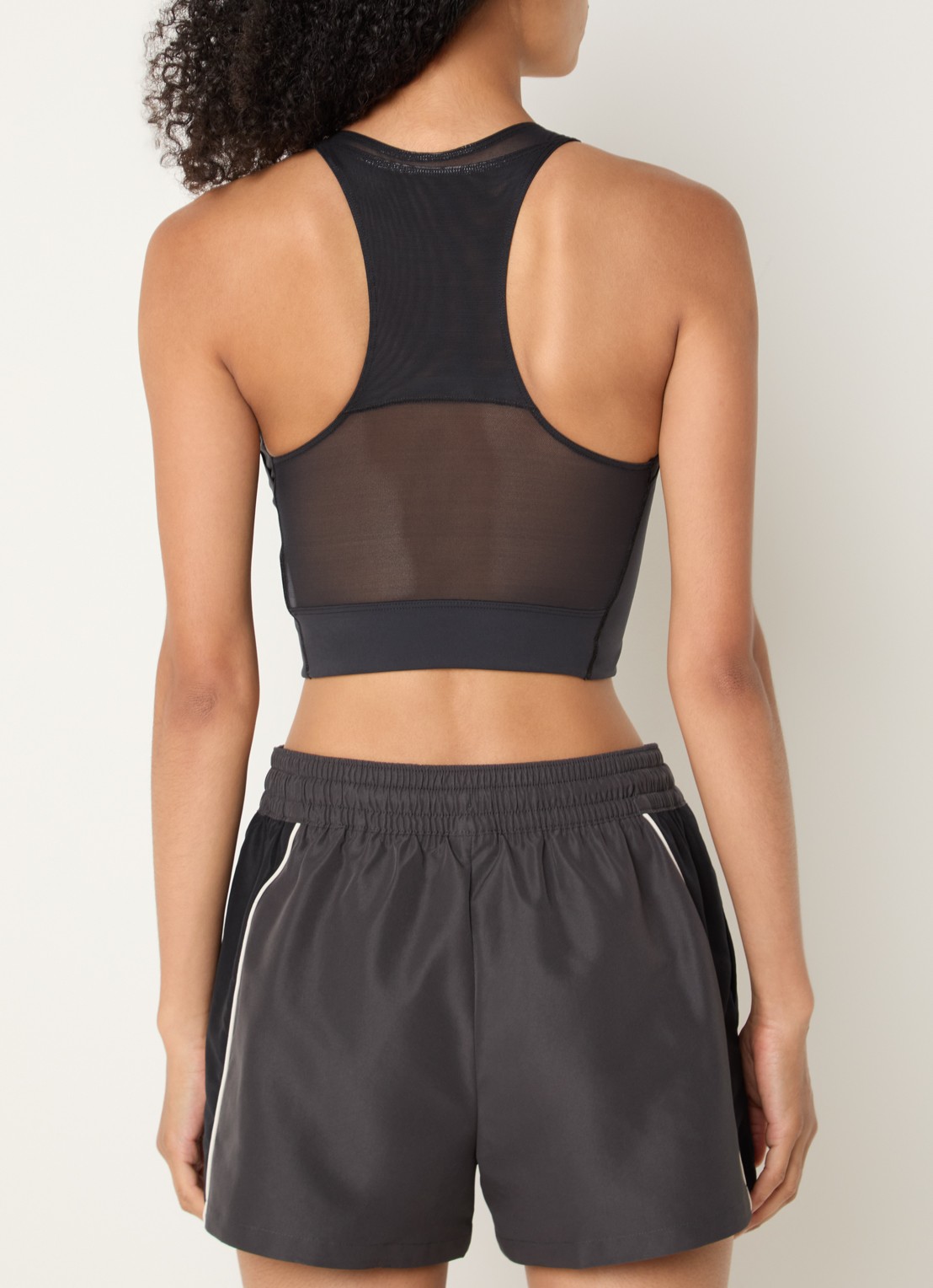 New Balance Tanktop met logo - achterkant 2 zwart