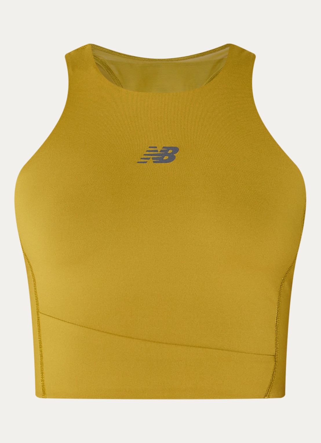 New Balance Tanktop met logo - voorkant 3 beige