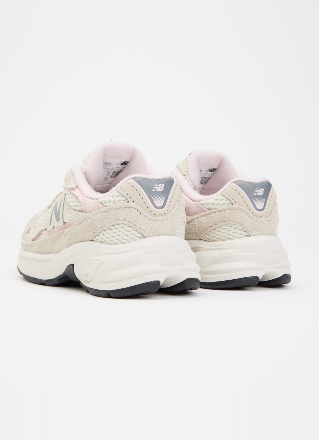 New Balance Turtledove 162 sneaker met details van suède en mesh - achterkant 2 beige