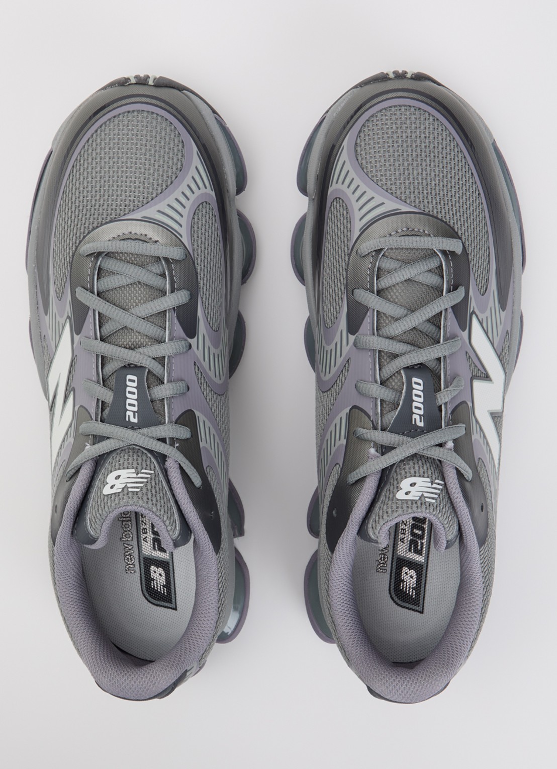New Balance U2000 sneaker met logo  - detail 2 paars