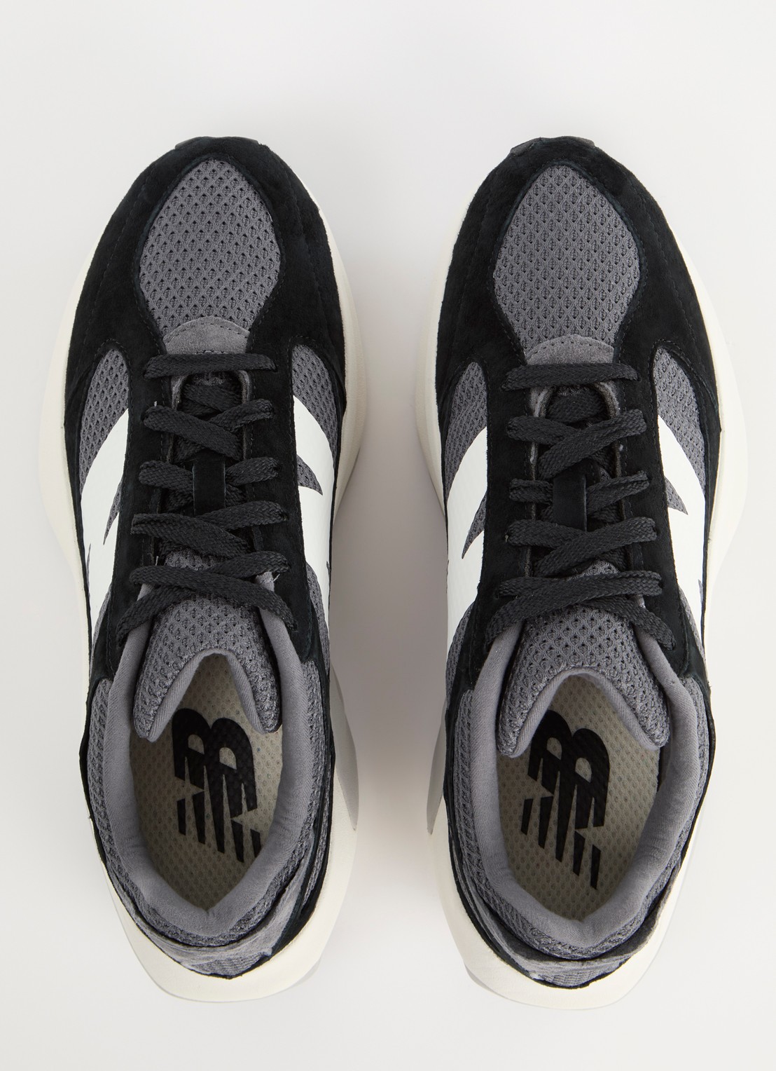 New Balance WRPD Runner sneaker met suède details - detail 4 zwart