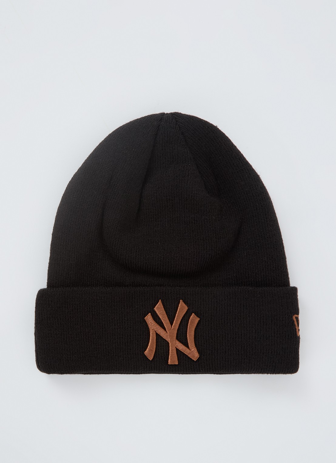 New Era League Essential muts met logoborduring - voorkant zwart